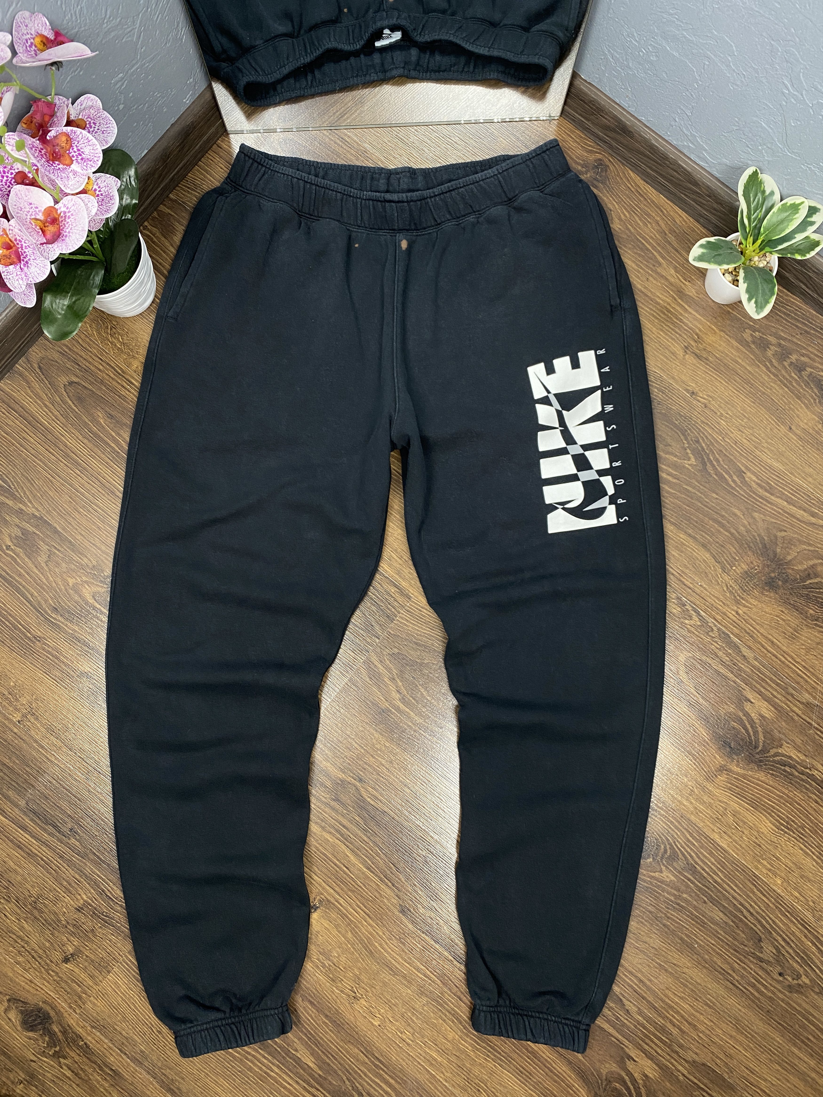 Nike Nike Mens Sweatpants Baggy Track Pants y2k Size US 34 / EU 50 - 1 Thumbnail