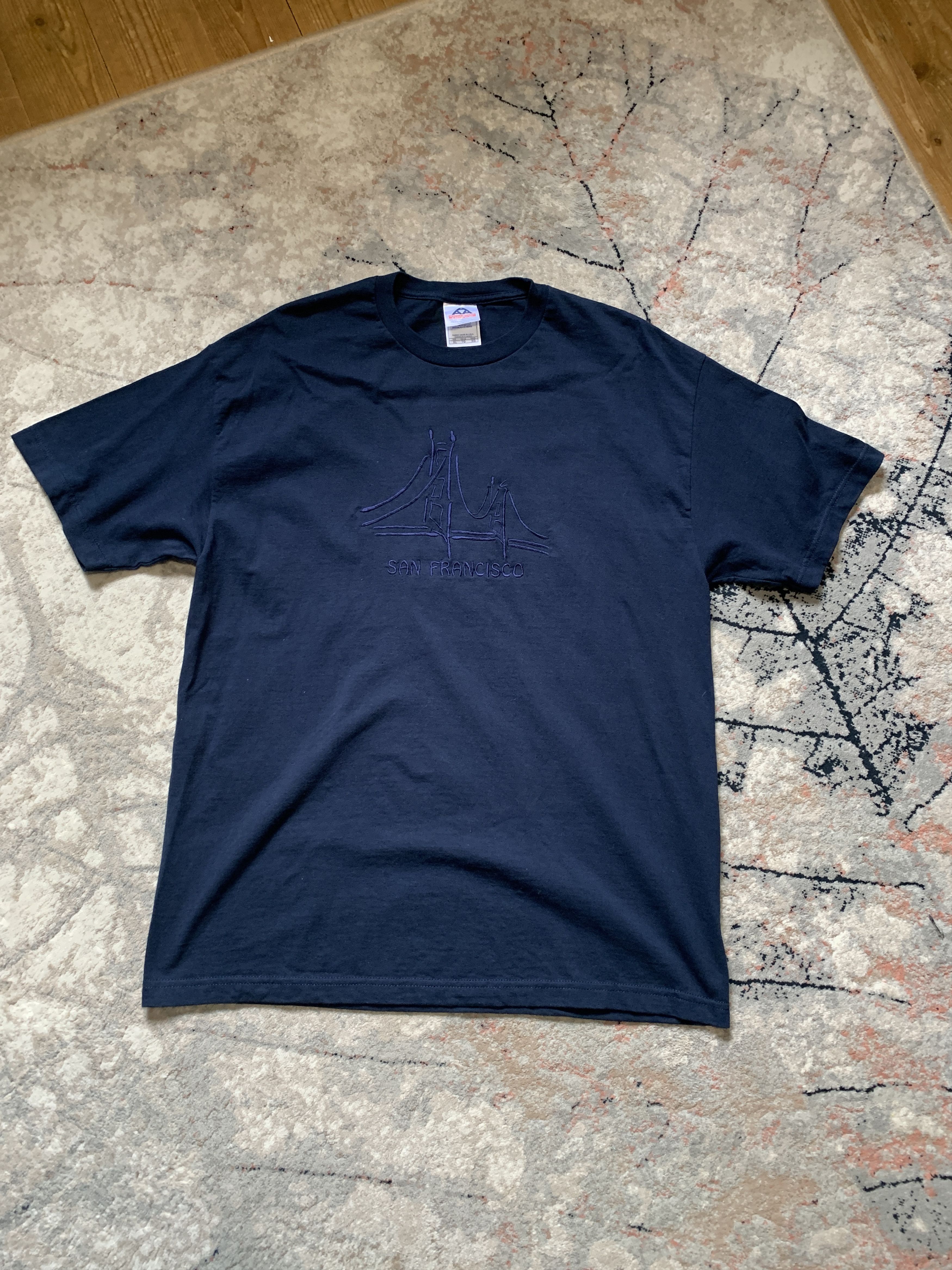 Vintage Vintage San Francisco Made In Usa Tee Size US XL / EU 56 / 4 - 2 Thumbnail