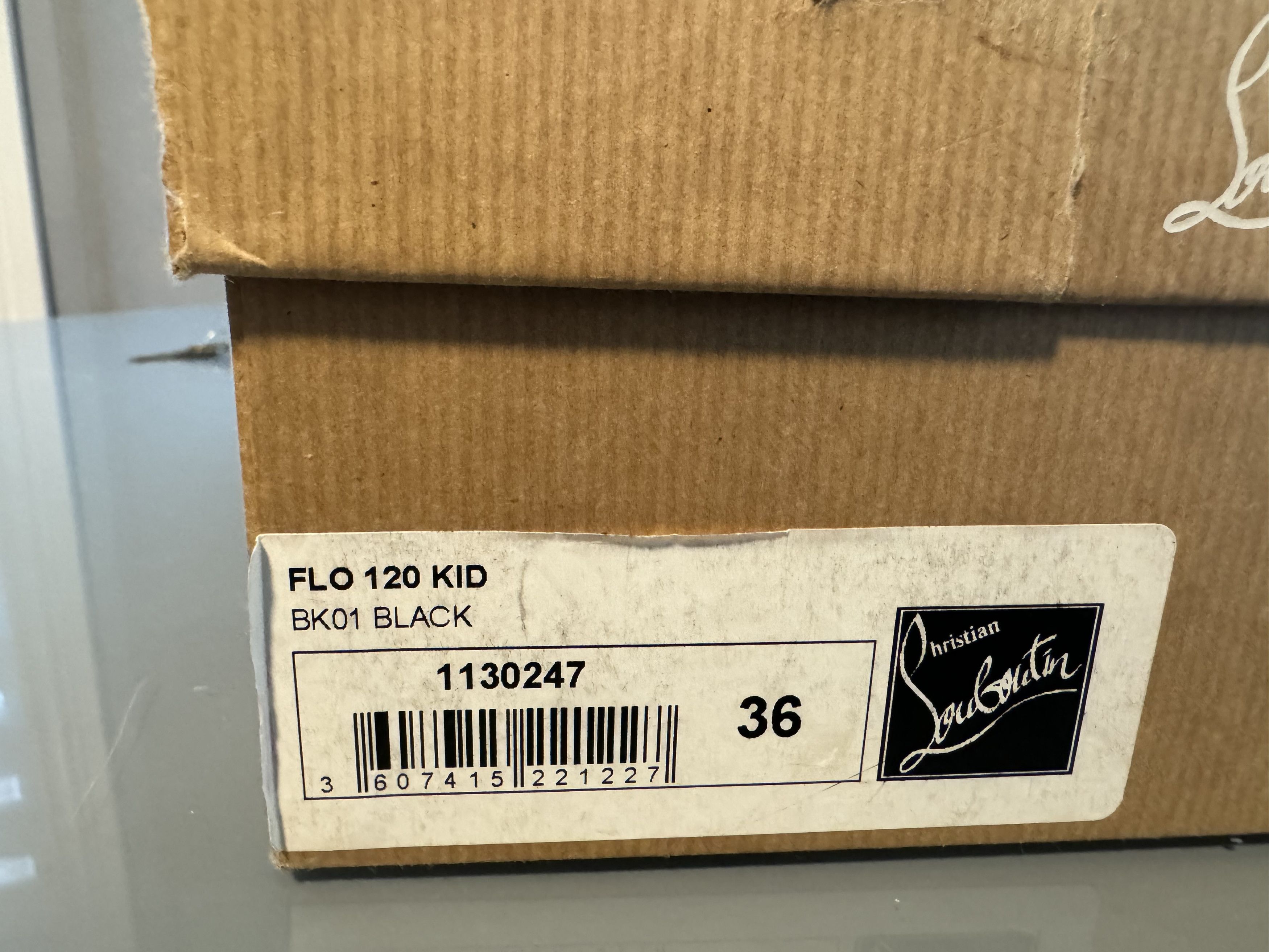 Christian Louboutin Christian Louboutin Flo 120 Kid Blac Size US 5 / IT 35 - 5 Thumbnail