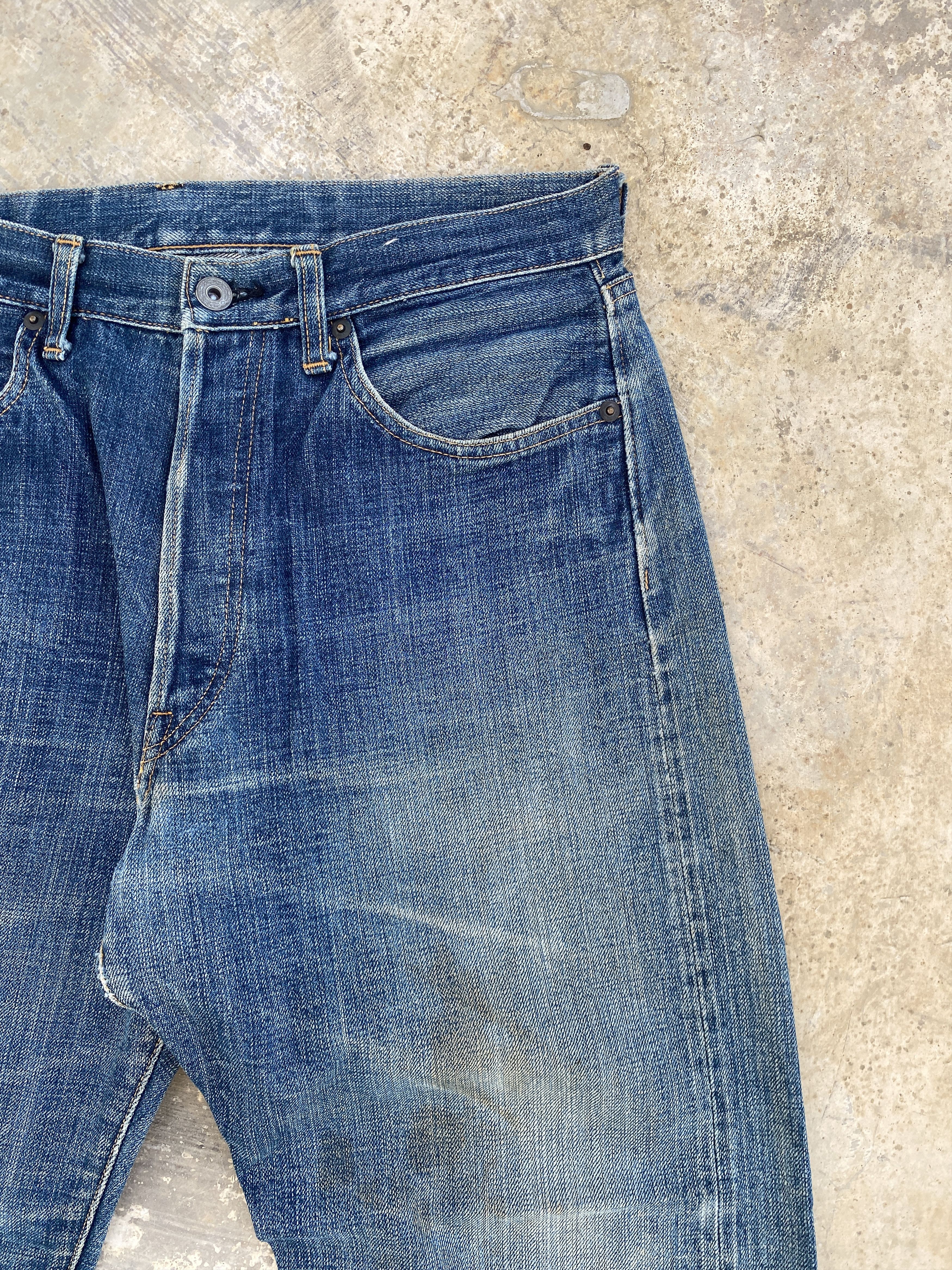 Japanese Brand 40s WW2 Replica Selvedge Jeans Size US 31 - 3 Thumbnail