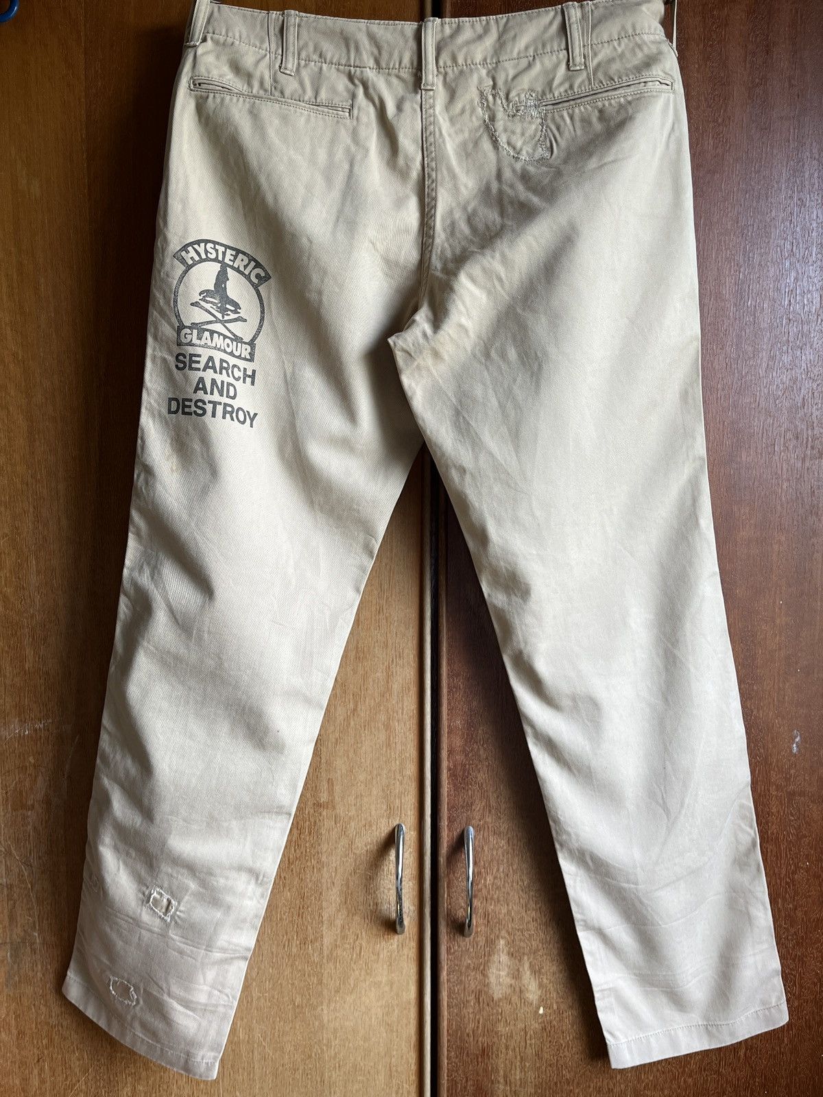 Hysteric Glamour Hysteric Glamour Distressed Pants Size 32" / US 10 / IT 46 - 2 Thumbnail