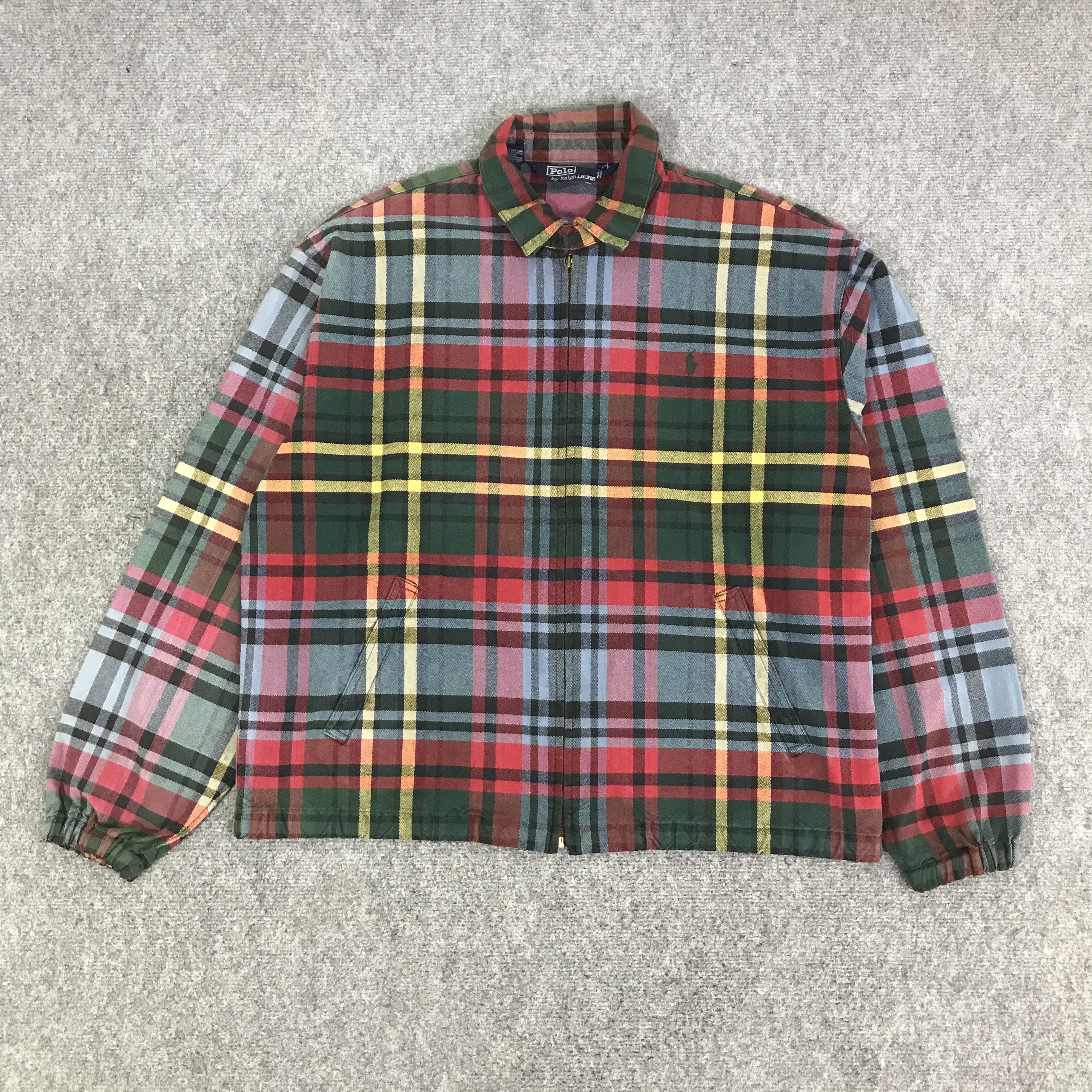 Polo Ralph Lauren POLO RALPH LAUREN TARTAN HARITTONG JACKET K94B3 Size US L / EU 52-54 / 3 - 1 Thumbnail