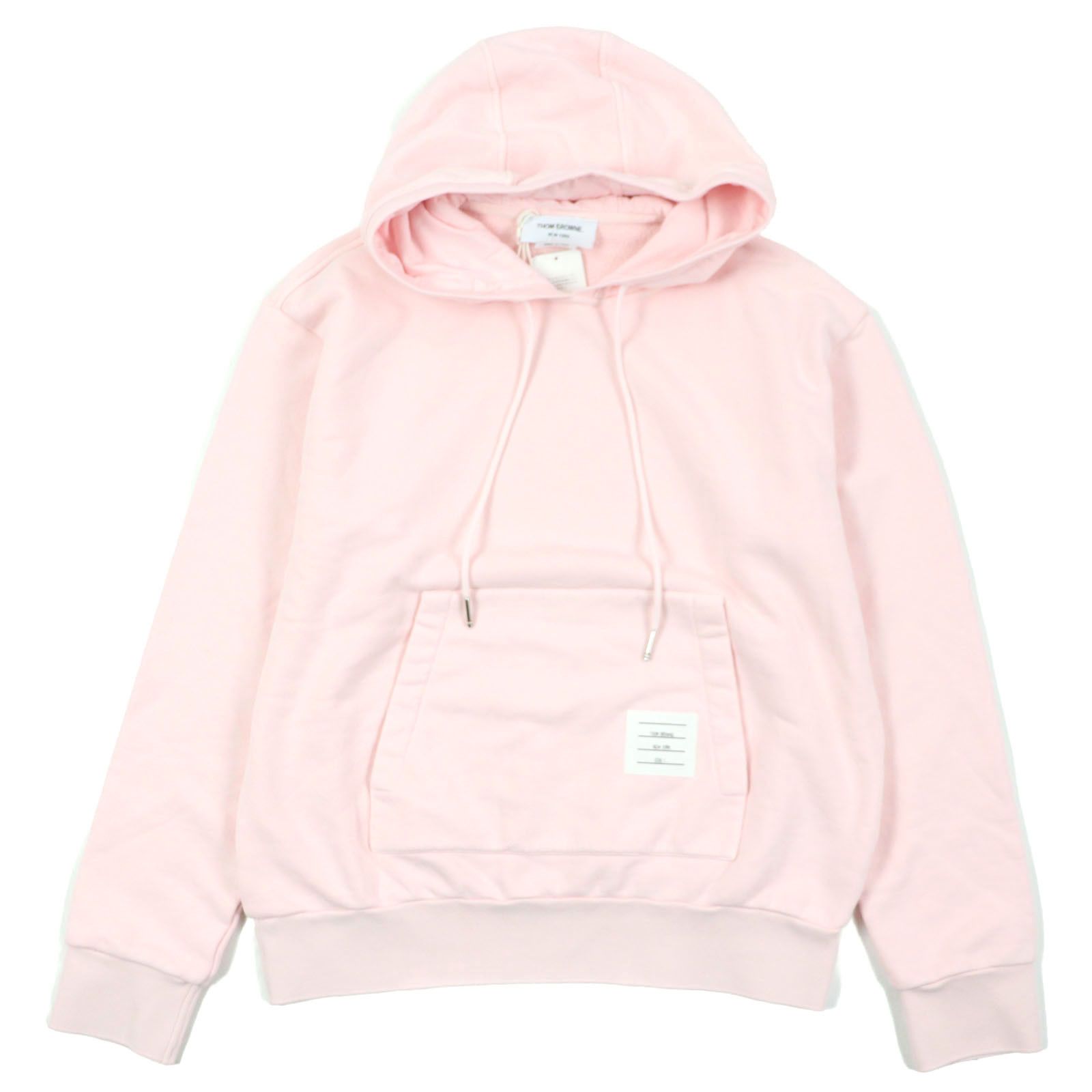 Thom Browne Thom Browne Thom Browne Back Tricolor Pullover Cotton Hoodie Cotton Sweatshirts & Hoodies MJT272B Size ONE SIZE - 1 Thumbnail