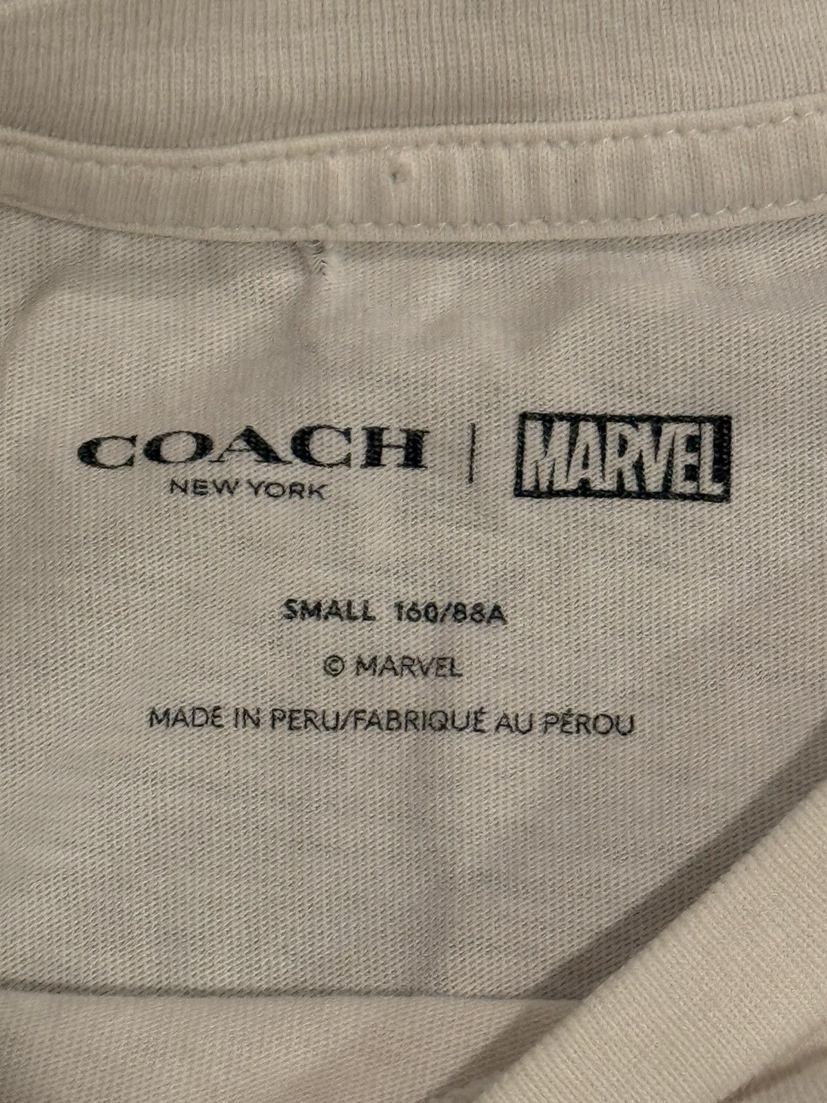 Coach Coach x Marvel t shirt Size US S / EU 44-46 / 1 - 4 Thumbnail