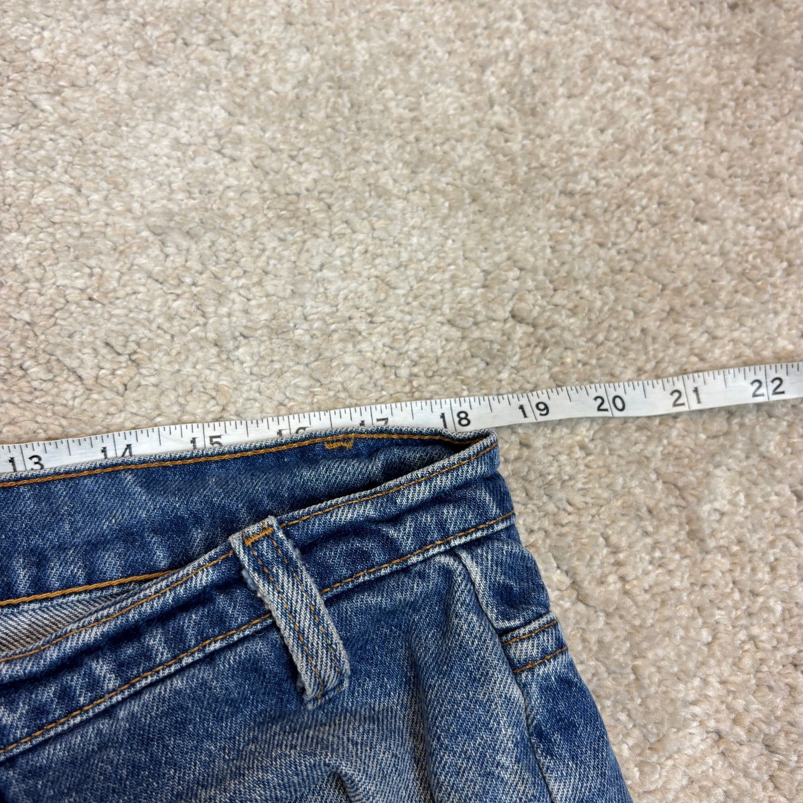 Levi's × Vintage VTG 80s Levi's 517 Orange Tab Boot Cut Jeans 38x32 (36x30) Size US 38 / EU 54 - 9 Thumbnail