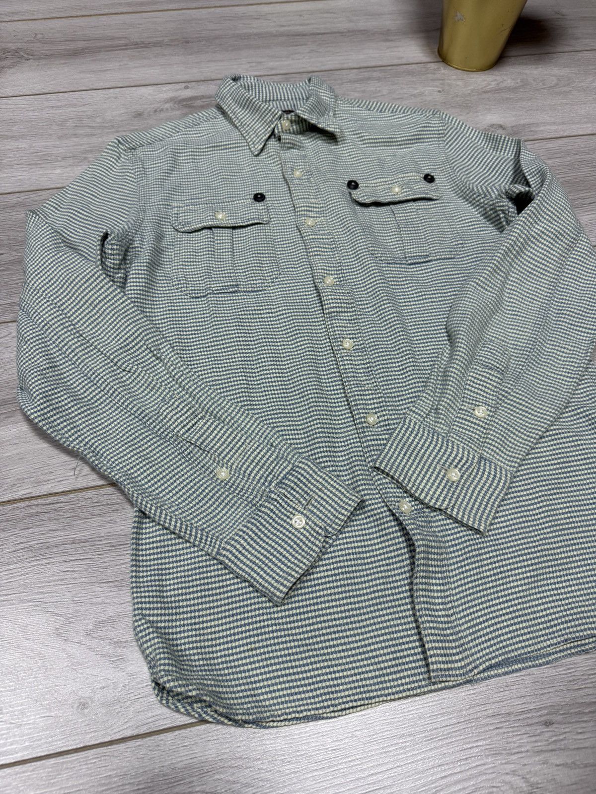RRL Ralph Lauren RRL Ralph Lauren rancho flannel plaid shirt buttons vintage Size US S / EU 44-46 / 1 - 8 Thumbnail