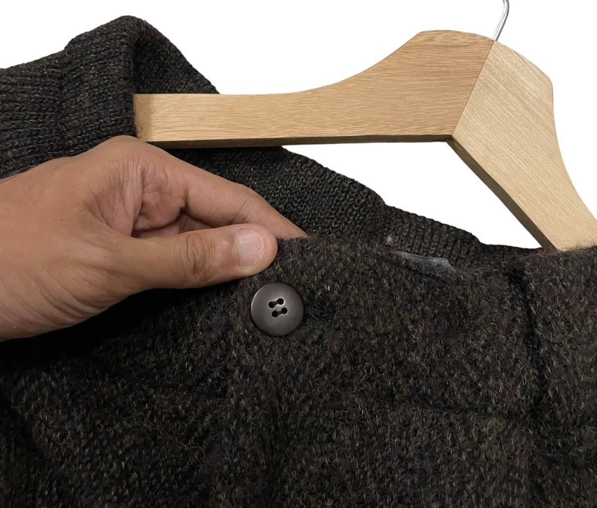 Issey Miyake Vintage Issey Miyake Men Wool Tweed Seditionaries Pants Size US 32 / EU 48 - 16 Thumbnail
