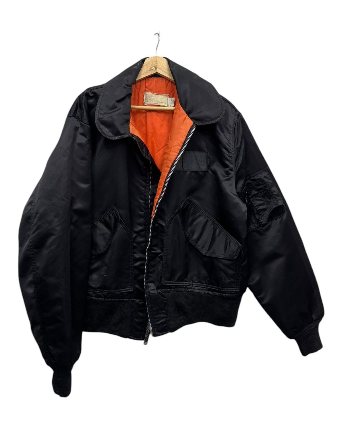 Alpha Industries 🔥VTG CORINTH MFG MADE IN USA BOMBER JACKET Size US L / EU 52-54 / 3 - 8 Thumbnail