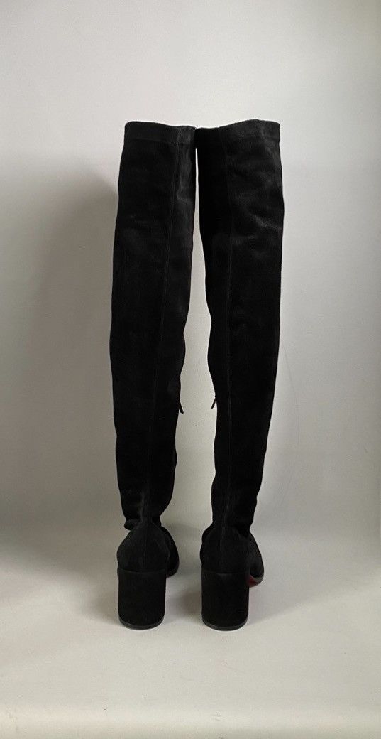 Christian Louboutin Christian Louboutin Stretchadoxa Botta Alta Suede Boots 37 Size US 7 / IT 37 - 8 Thumbnail