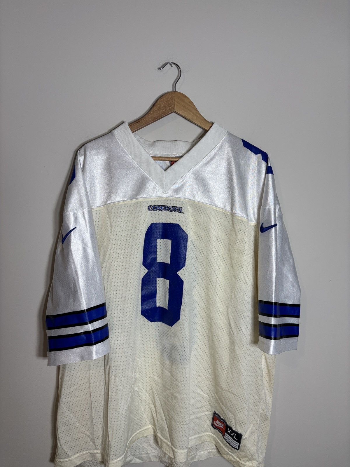 Nike Vintage Nike Team NFL Dallas Cowboys Troy Aikman Jersey XXL Size US XXL / EU 58 / 5 - 2 Thumbnail