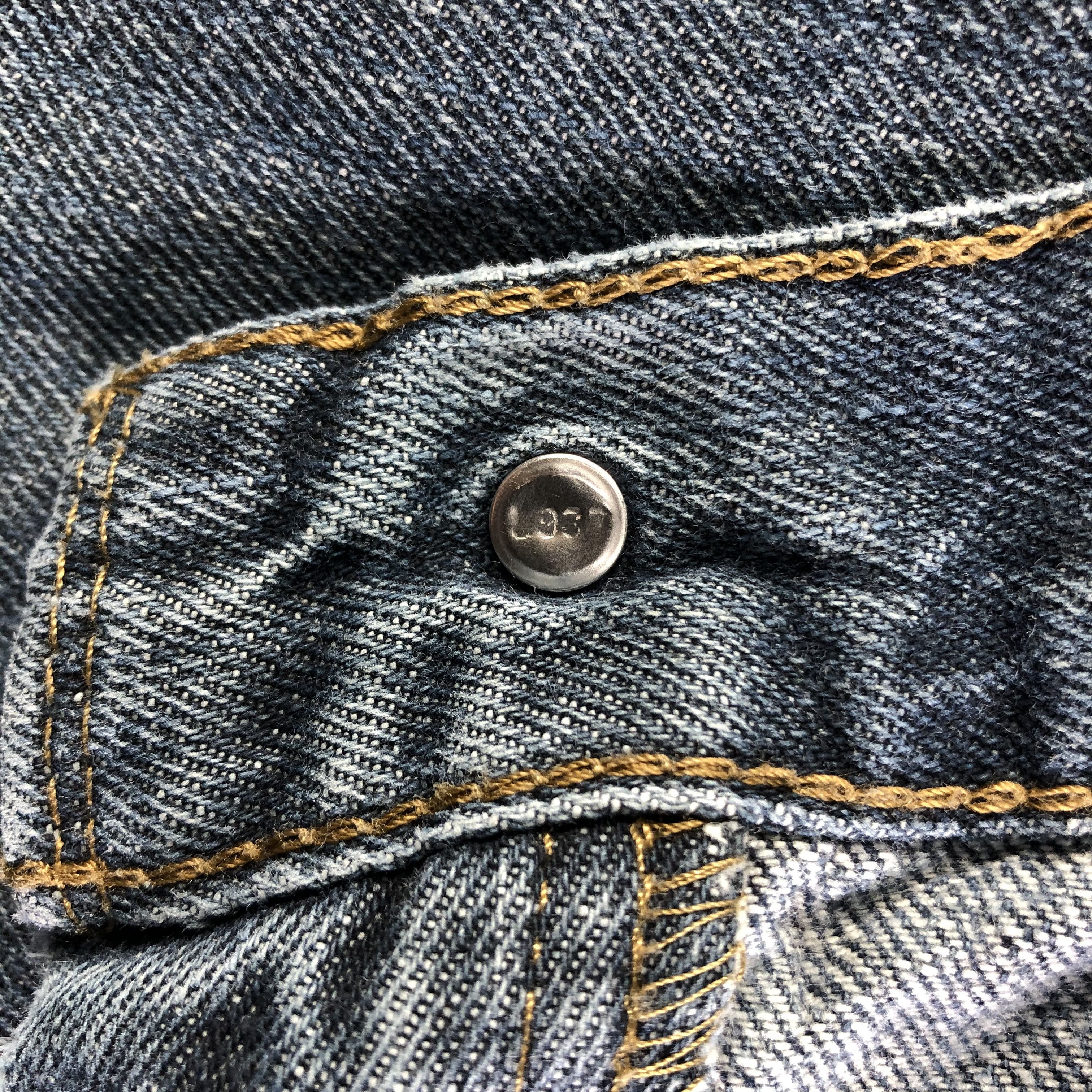 Levi's Vintage Blue Wash Levis 559 Jeans-J4272 Size US 39 - 9 Thumbnail