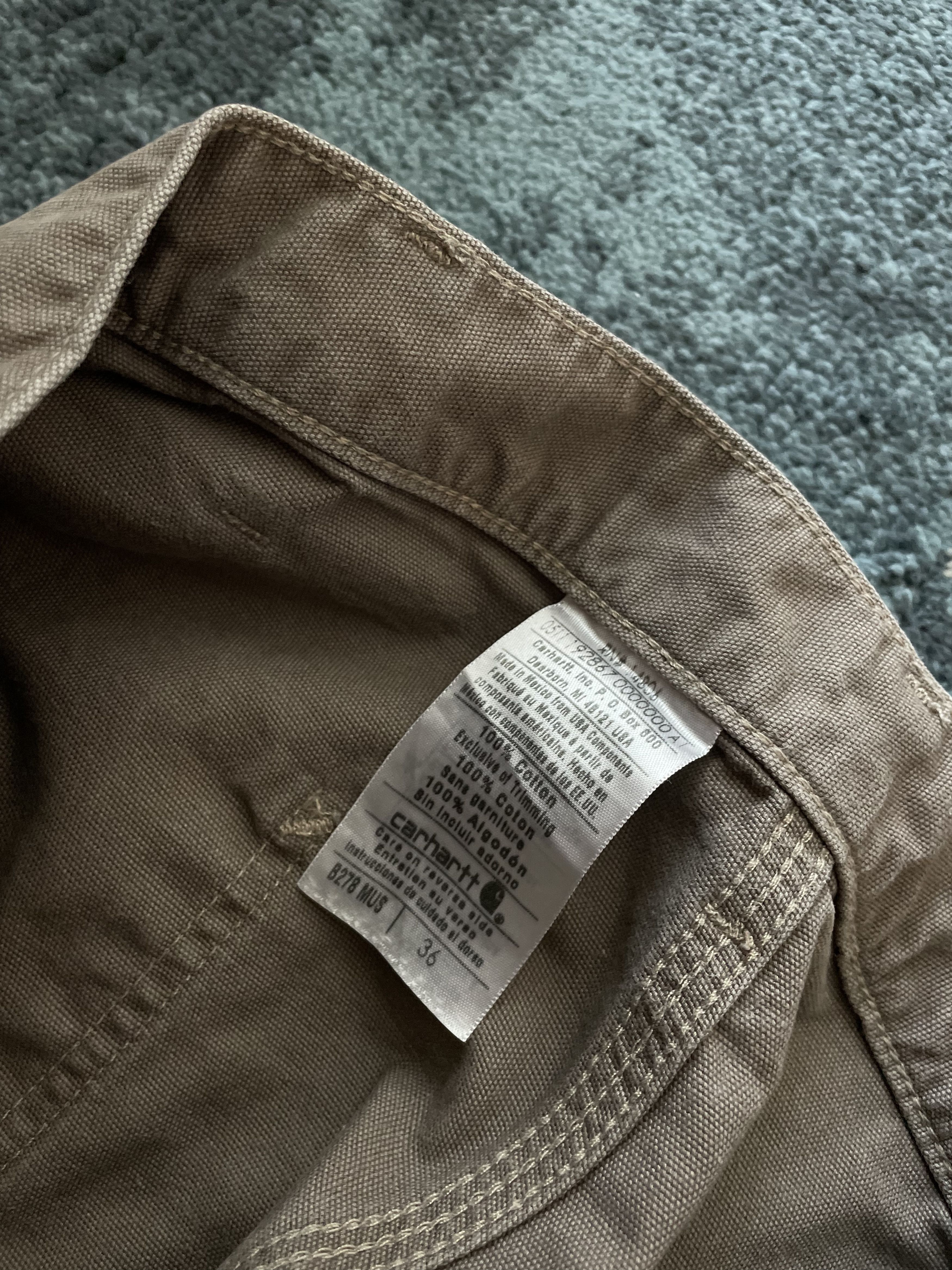 Carhartt Carhartt WIP Vintage FADED RAP SHORTS Size US 36 / EU 52 - 10 Thumbnail