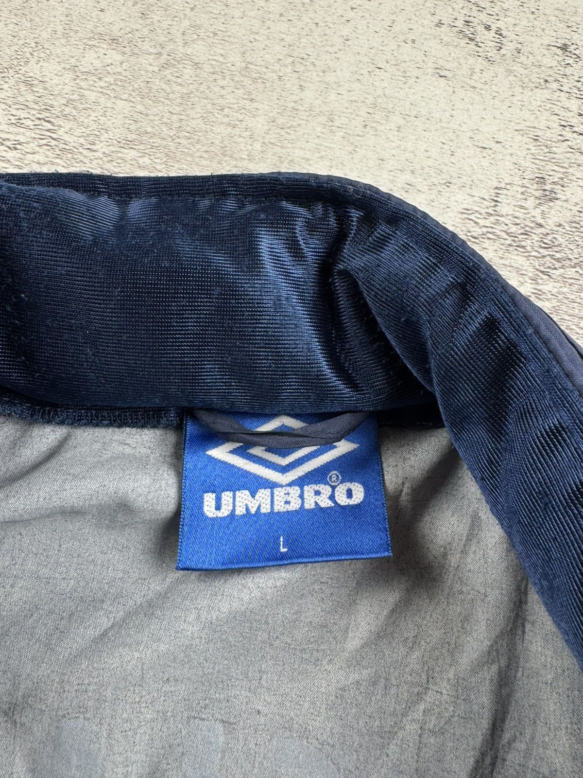 Umbro England 1996 Football Track Jacket Green Flag Windbreaker Size US L / EU 52-54 / 3 - 16 Thumbnail