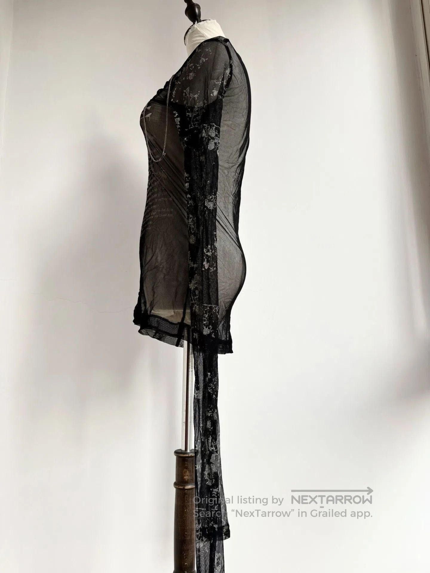 Vivienne Westwood Vintage h.anarchy Black Mesh Top. Size M / US 6-8 / IT 42-44 - 5 Thumbnail