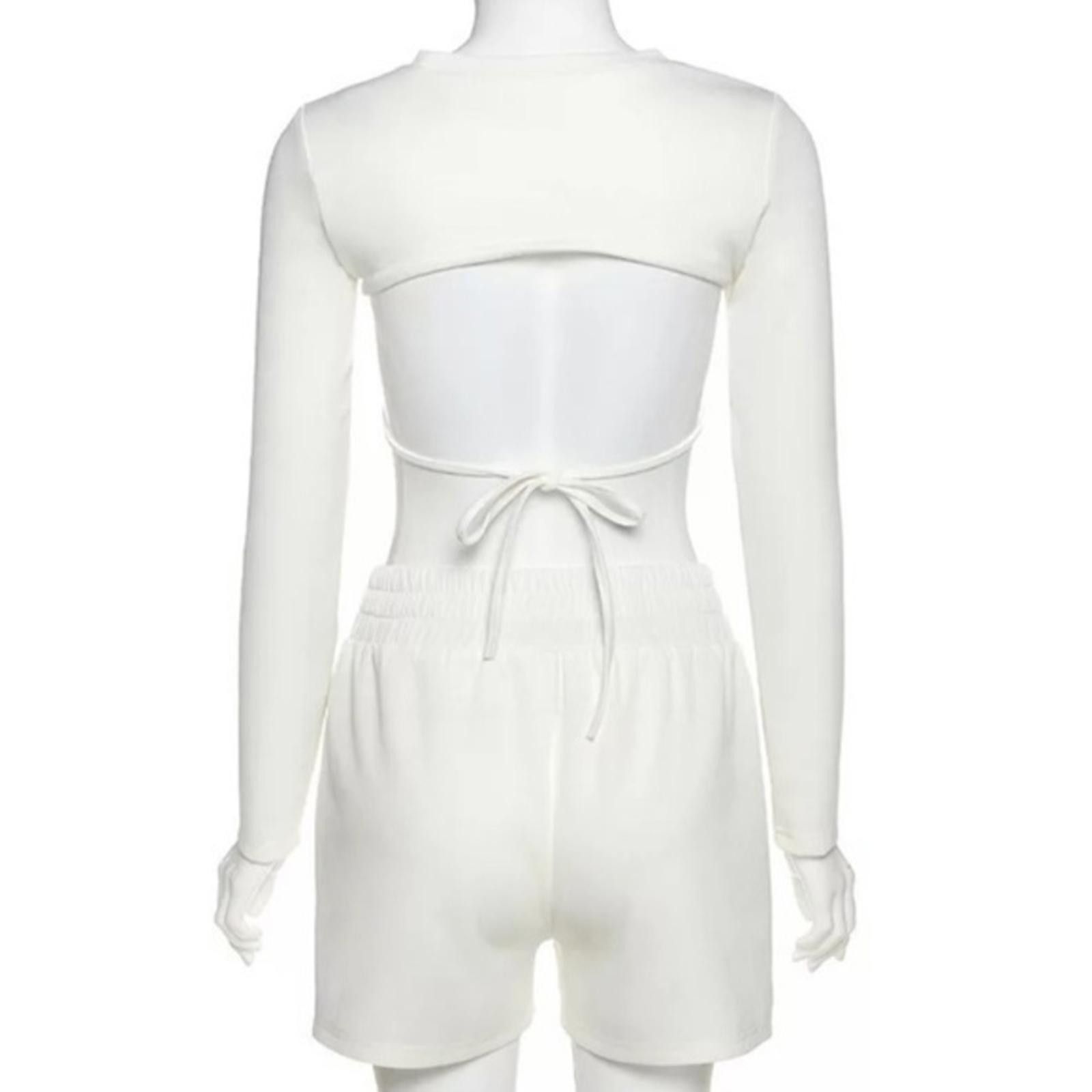 Designer Two Piece Shirt And Short Set NWT Size S / US 4 / IT 40 - 5 Thumbnail