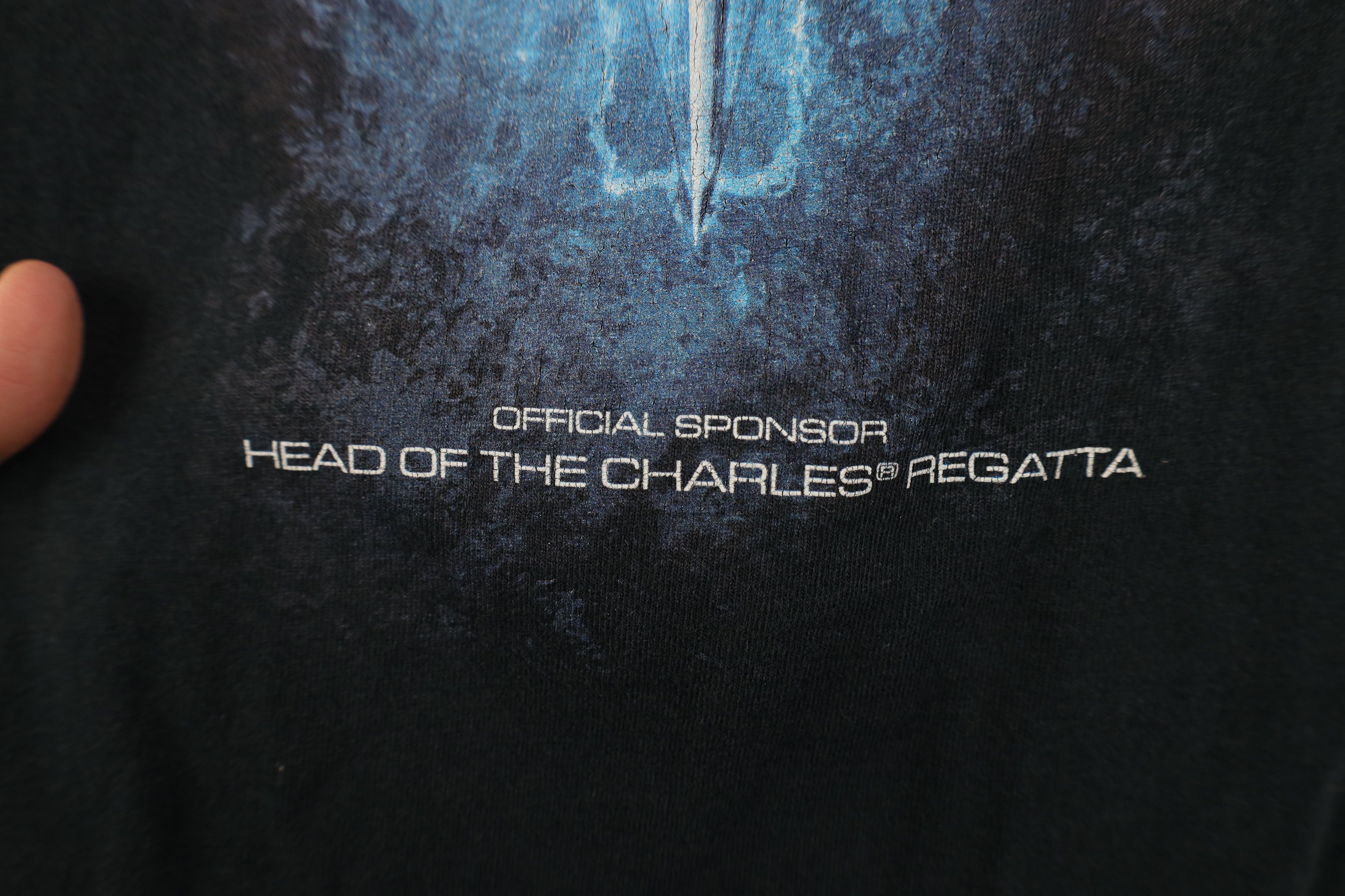 Vintage Vintage Y2K Lincoln Car Head of the Charles Regatta T-Shirt Size US L / EU 52-54 / 3 - 5 Thumbnail