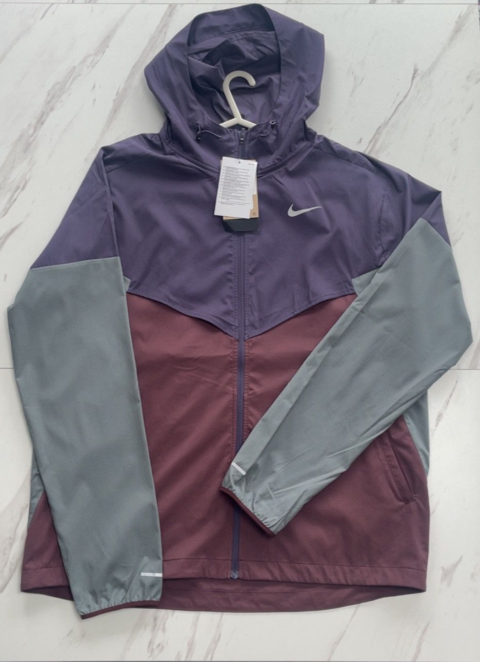 Nike Nike Windrunner Repel Jacket Purple/Grey/Burgundy - BNWT Size US M / EU 48-50 / 2 - 1 Thumbnail