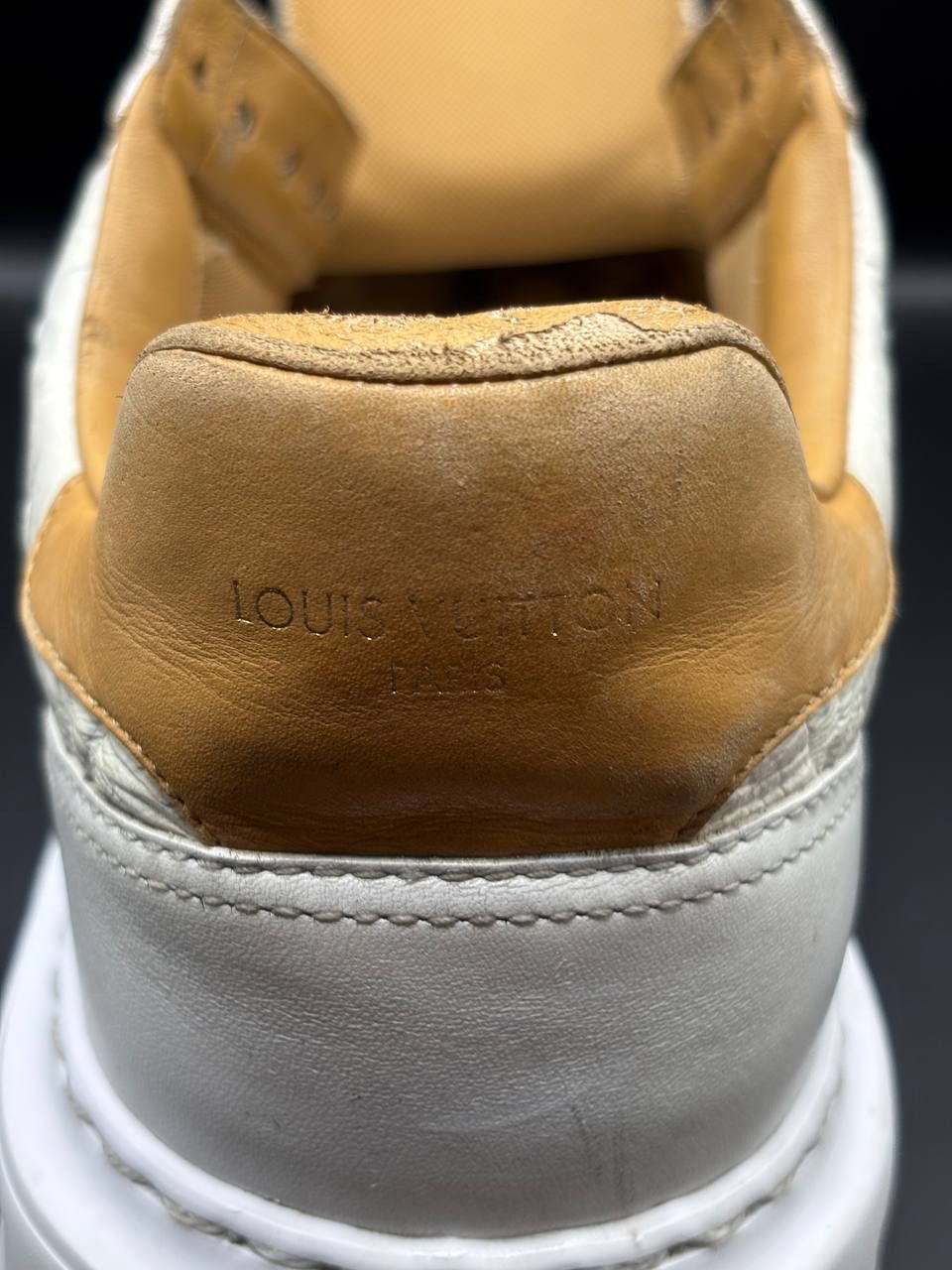 Louis Vuitton Louis Vuitton Beverly Hills Monogram Sneakers White LV 8.5 Size US 9.5 / EU 42-43 - 6 Thumbnail