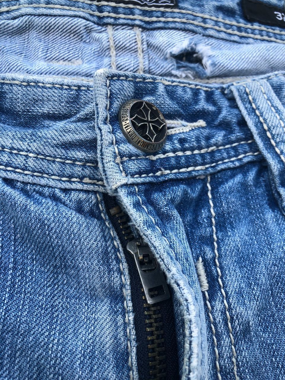 Affliction × Vintage Vintage Affliction Denim Jeans Size US 32 / EU 48 - 8 Thumbnail