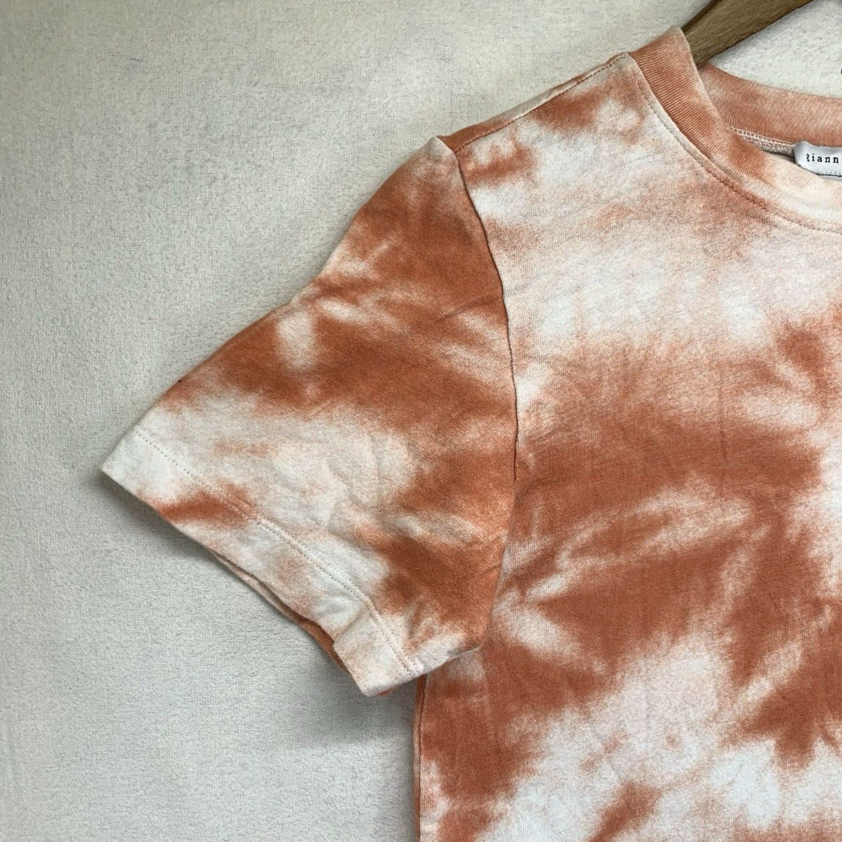 Vintage VINTAGE Gianni Bini Women's T-Shirt Dress XS Midi Boho Tie Dye 90s Festival Beach Hippie Size XS / US 0-2 / IT 36-38 - 5 Thumbnail