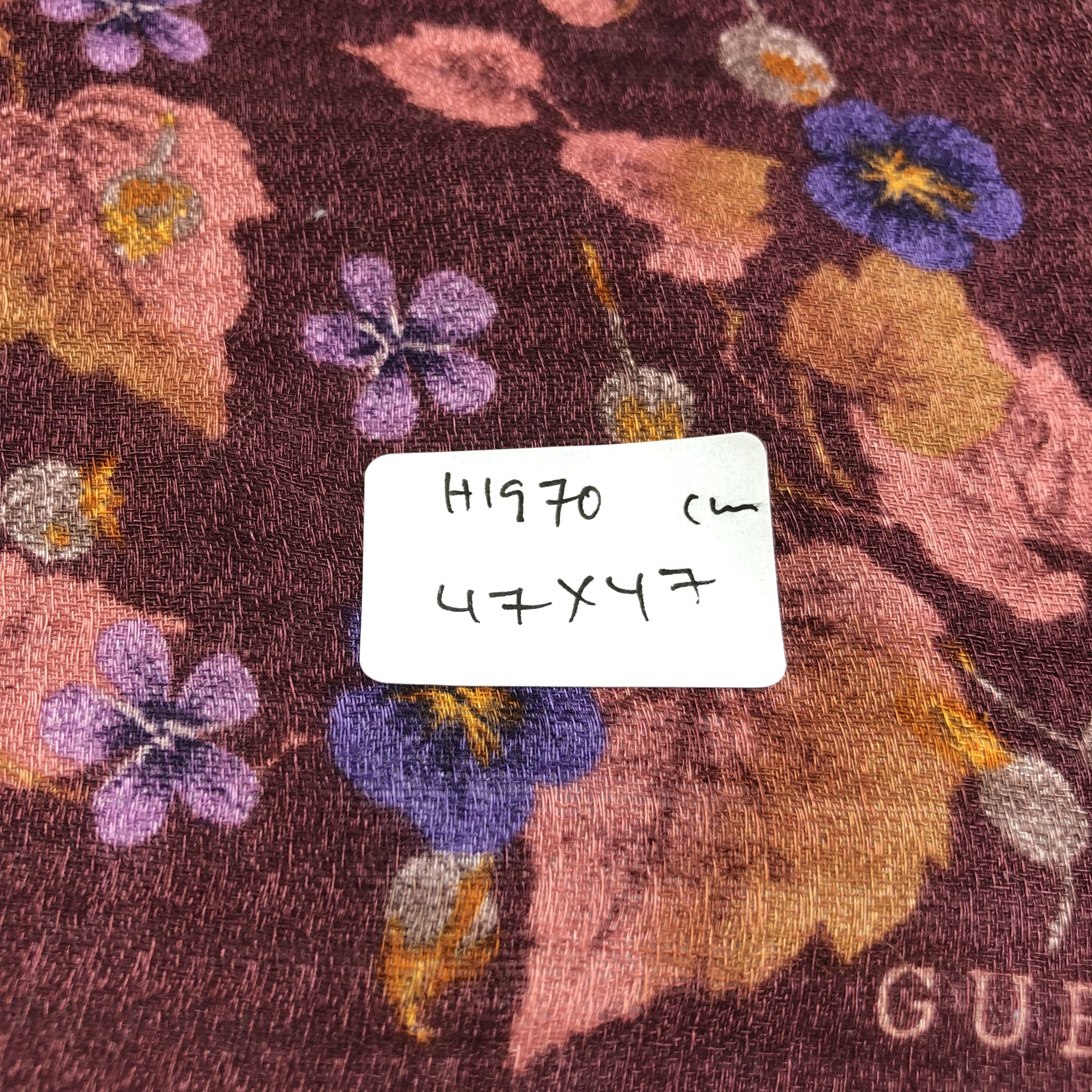 Guess Guess Floral Handkerchief Neckerchief Bandana H1970 Size ONE SIZE - 5 Thumbnail