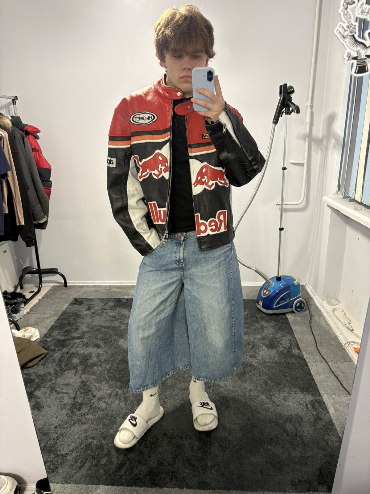 Levi's RARE Vintage Levis Engineered Jeans Baggy Shorts JNCO Style Size US 32 / EU 48 - 3 Thumbnail