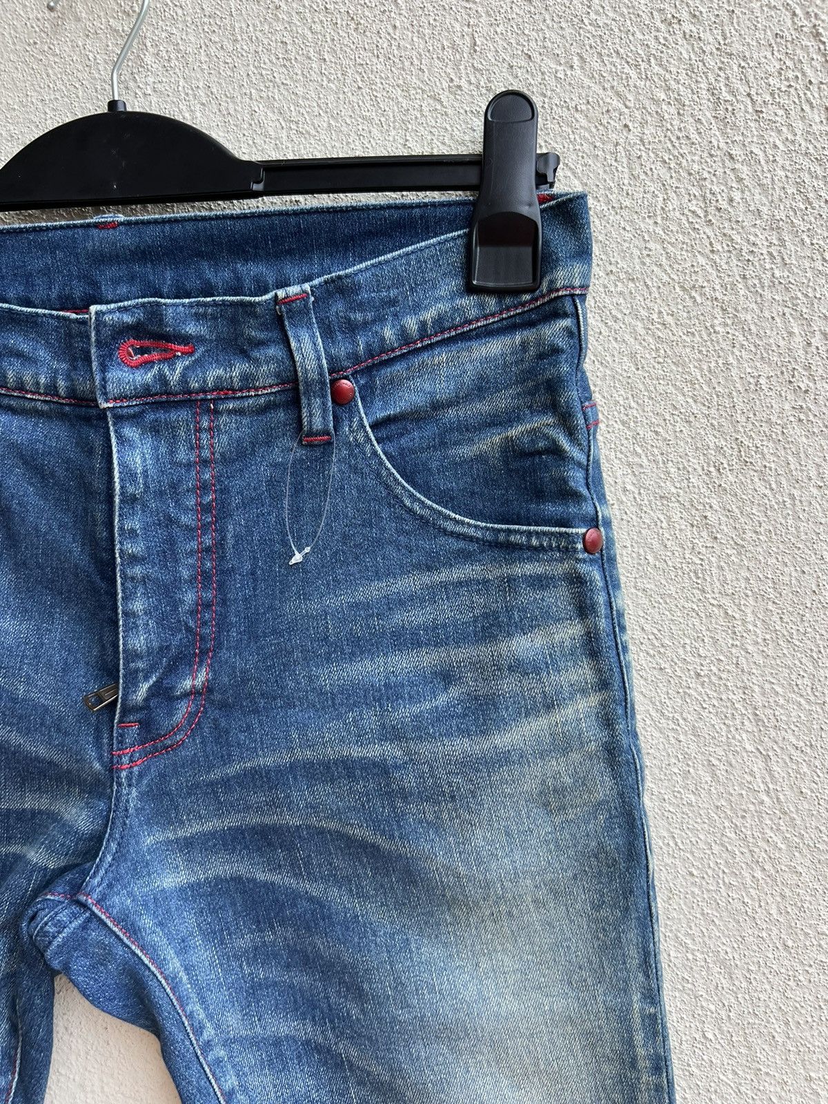AKM 1 Piu 1 Uguale 3 Japan Muddy Denim Short Pant Size US 30 / EU 46 - 9 Thumbnail