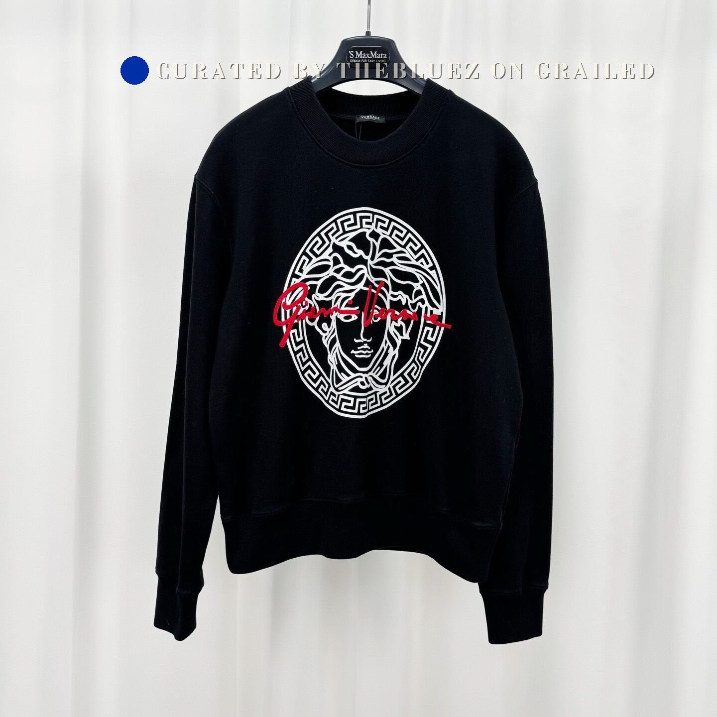 Versace Versace Embroidered Letter Medusa Sweatshirt Size US XXS / EU 40 - 1 Thumbnail