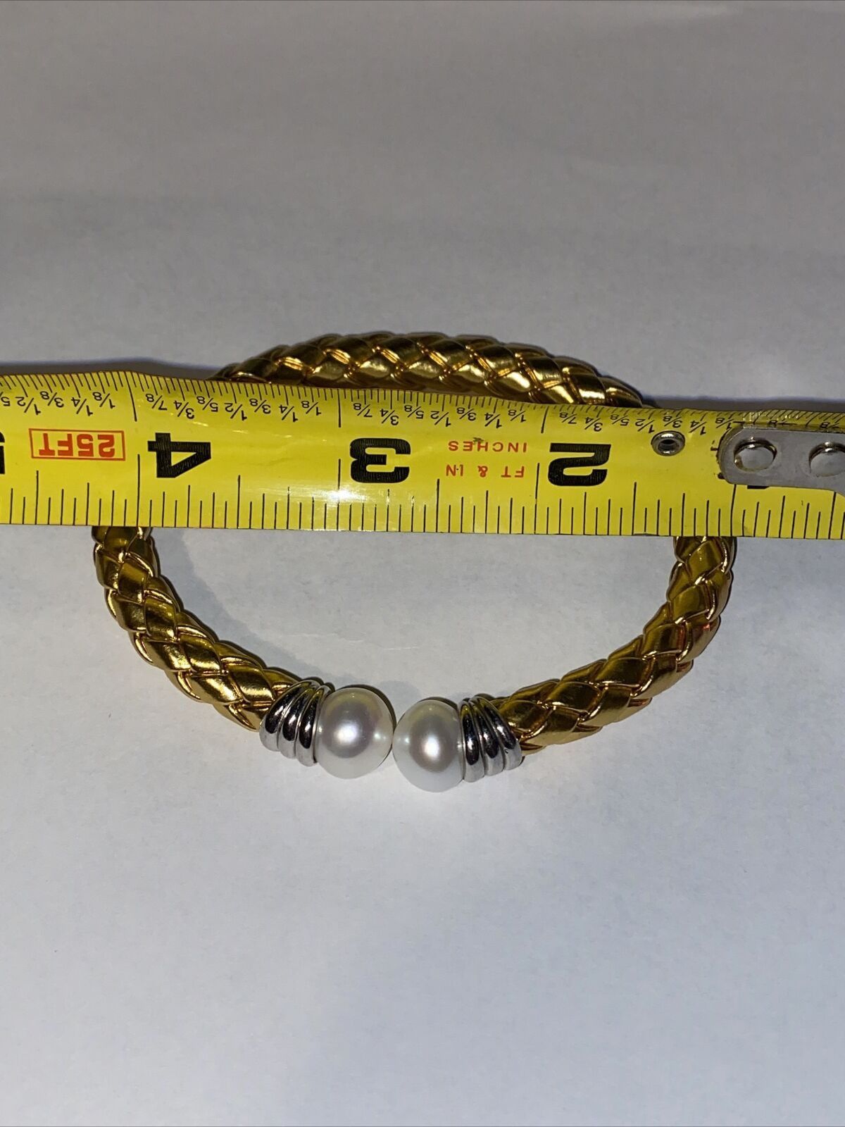 Other Pietro Balestro Gold Colored Bracelet Silver Piece Pearl Size ONE SIZE - 6 Thumbnail
