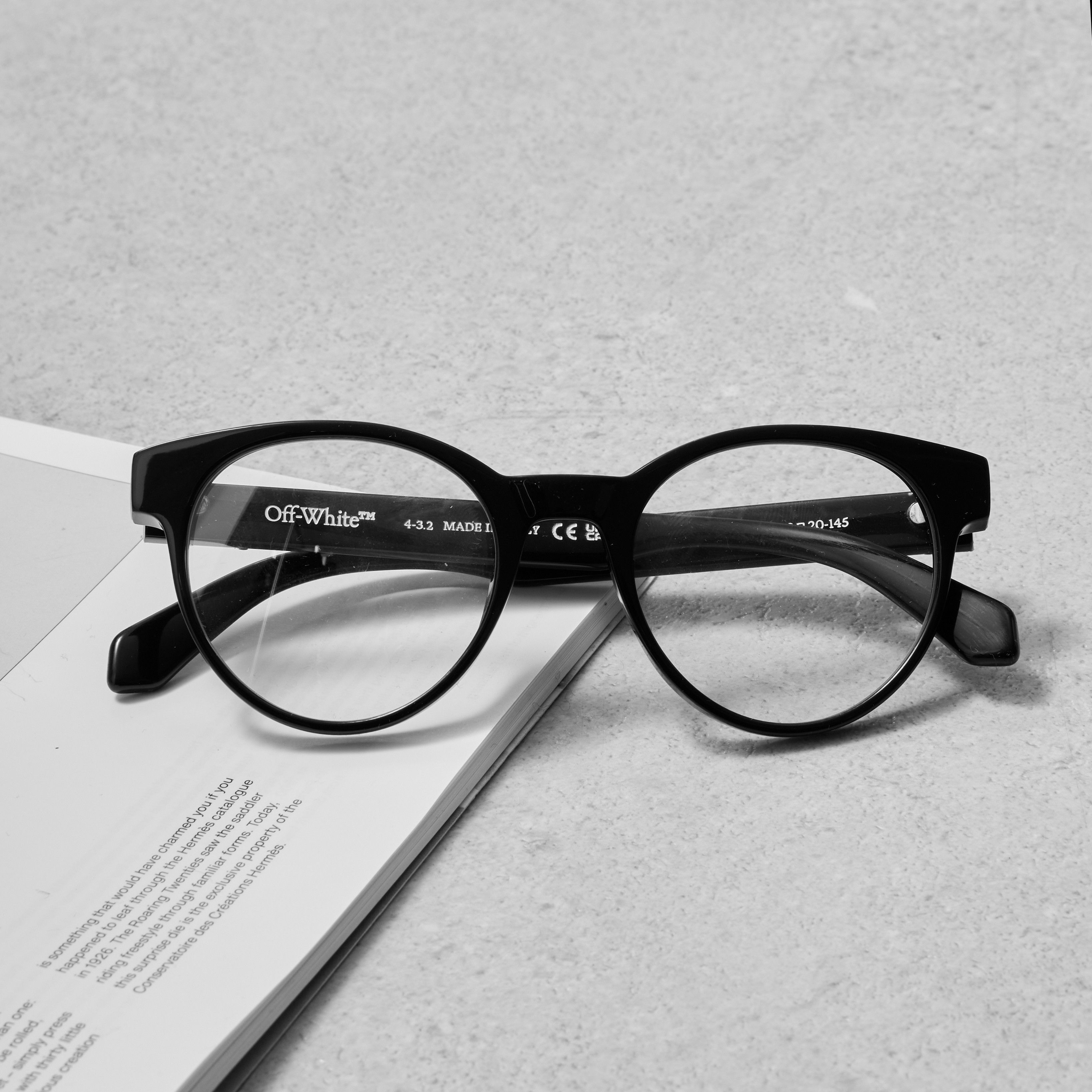 Off-White OFF WHITE Round Frame Glasses Size ONE SIZE - 3 Thumbnail