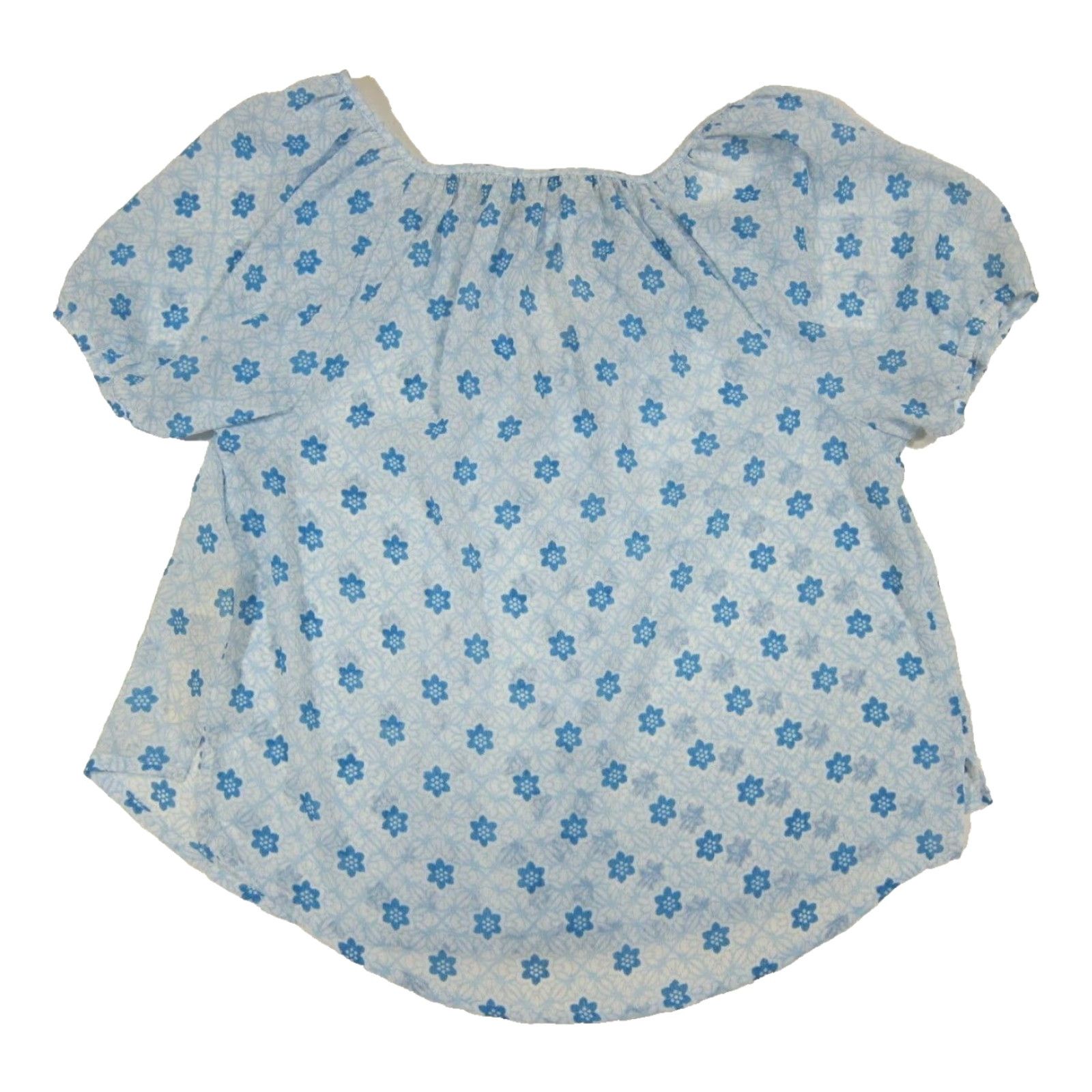 Abercrombie & Fitch Abercrombie & Fitch Light Blue Paisley Floral Tunic Blouse Shirt Top Women XS Size XS / US 0-2 / IT 36-38 - 2 Thumbnail