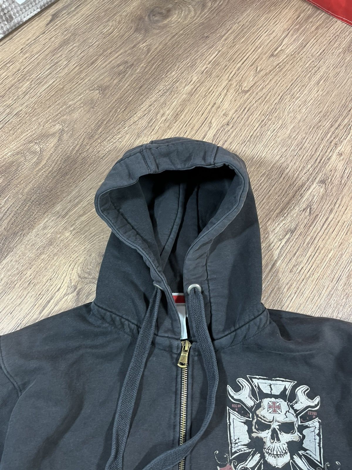 Vintage Vintage West Coast Choppers Big Logo Hoodie Size US L / EU 52-54 / 3 - 6 Thumbnail