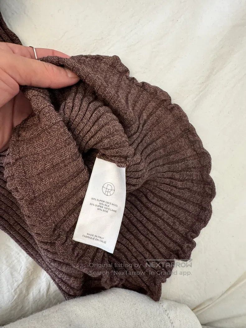The Row The Row Stretch high collar and long sleeves Size XS / US 0-2 / IT 36-38 - 2 Thumbnail