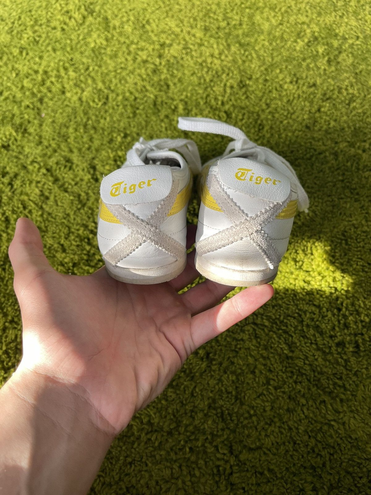 Asics × Onitsuka Tiger × Vintage Onitsuka Tiger ASICS 2000s vintage real leather sneakers Y2K Size US 5.5 / IT 35.5 - 6 Thumbnail