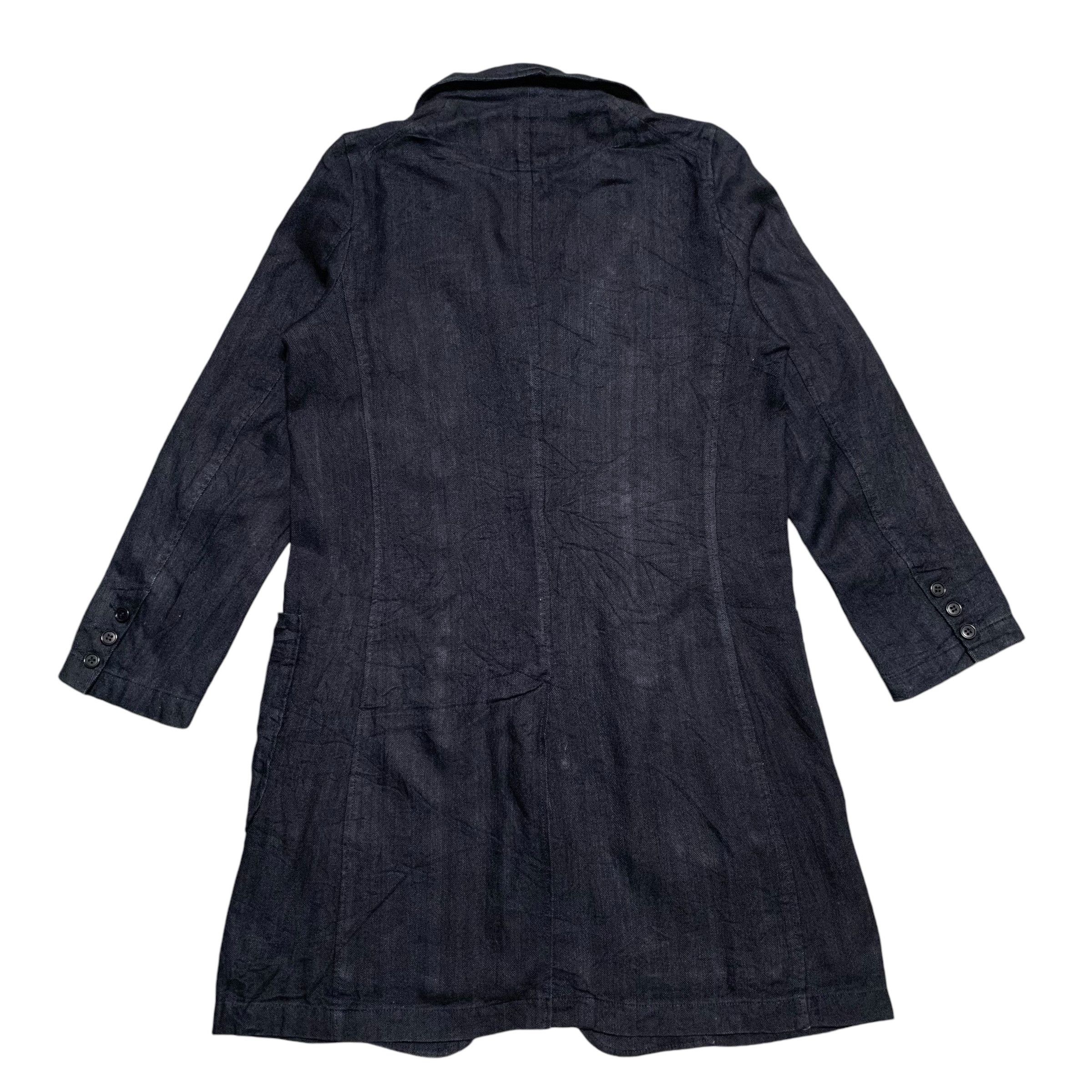 CABANE de ZUCCa Cabane De Zucca Indigo Denim Coat Size US M / EU 48-50 / 2 - 7 Thumbnail