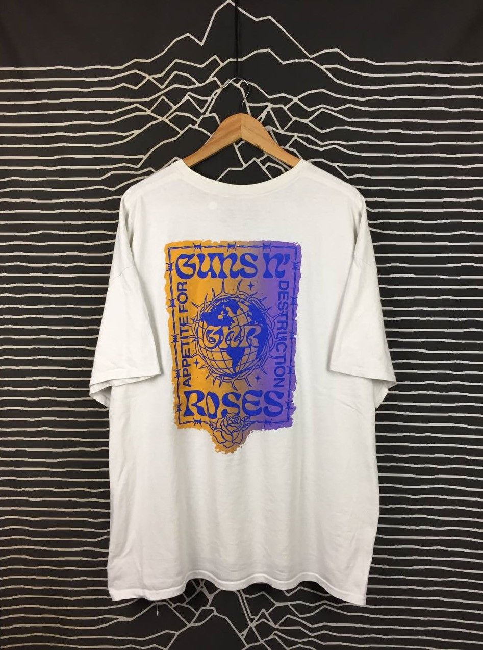 Guns N' Roses Guns N’ Roses Hard Rock Band Appetite For Destruction Tee Size US XXL / EU 58 / 5 - 2 Thumbnail