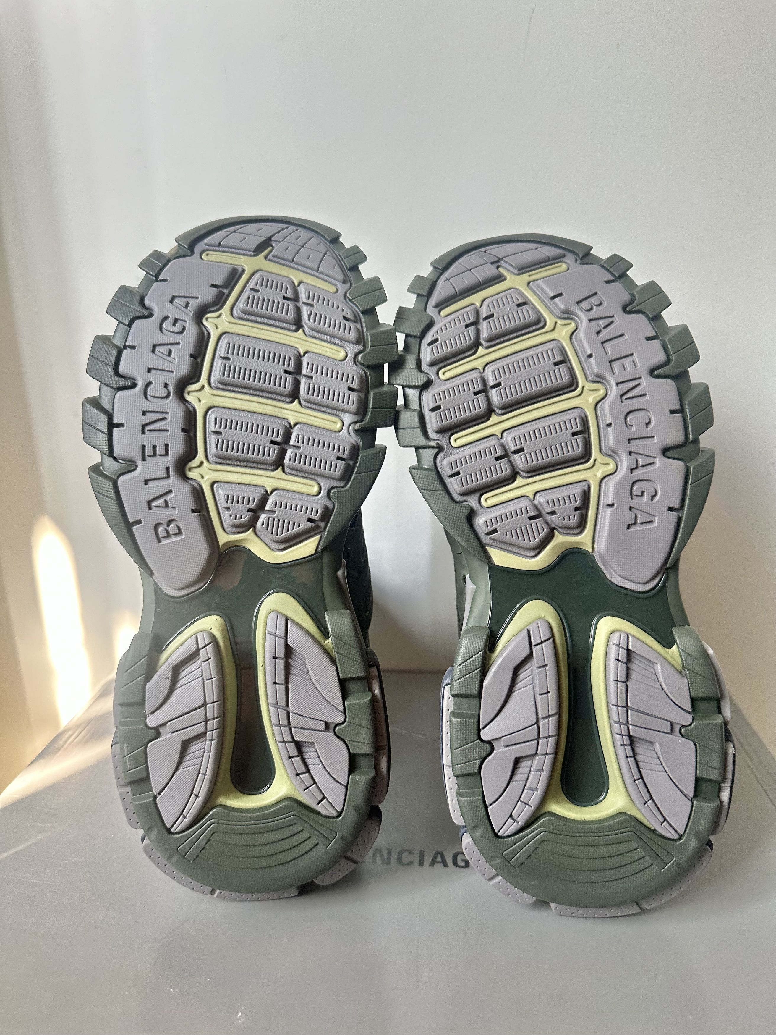 Balenciaga Balenciaga Track Hike Sneaker Green / Khaki / Grey Size US 9 / EU 42 - 5 Thumbnail