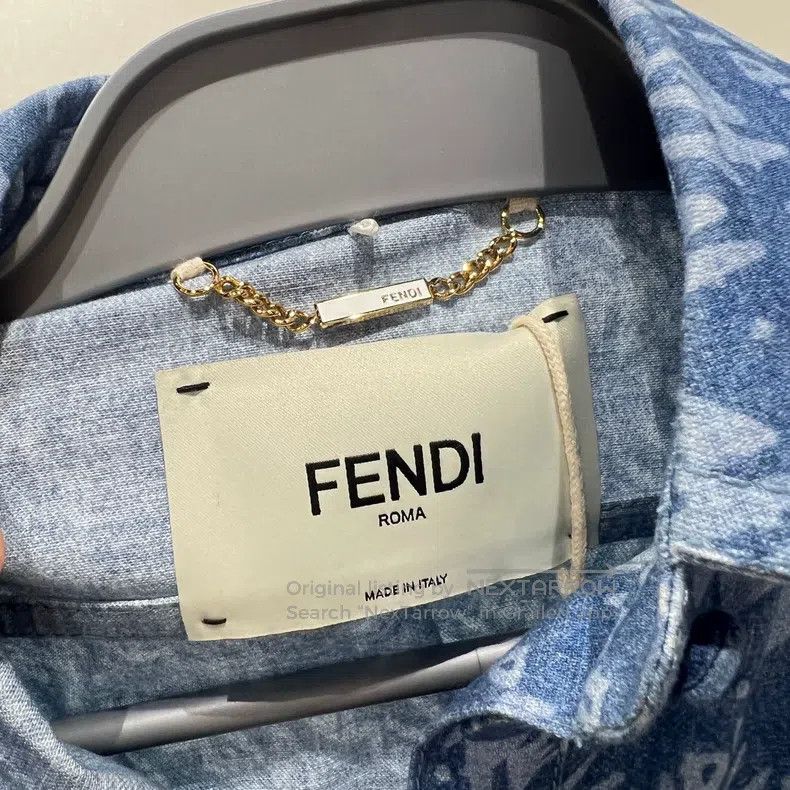 Fendi Fendi Printed Short Sleeve Size XXS / US 00 / IT 34 - 3 Thumbnail