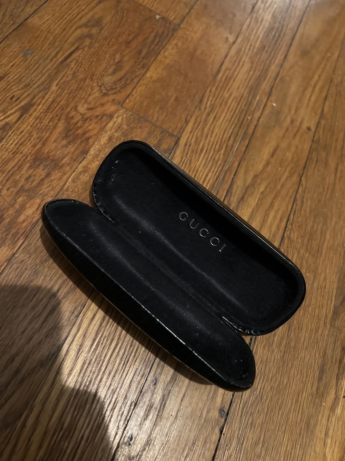 Gucci Gucci GG 2411/S 8CC Dark Blue 90s Vintage Plastic Sunglasses Size ONE SIZE - 3 Thumbnail