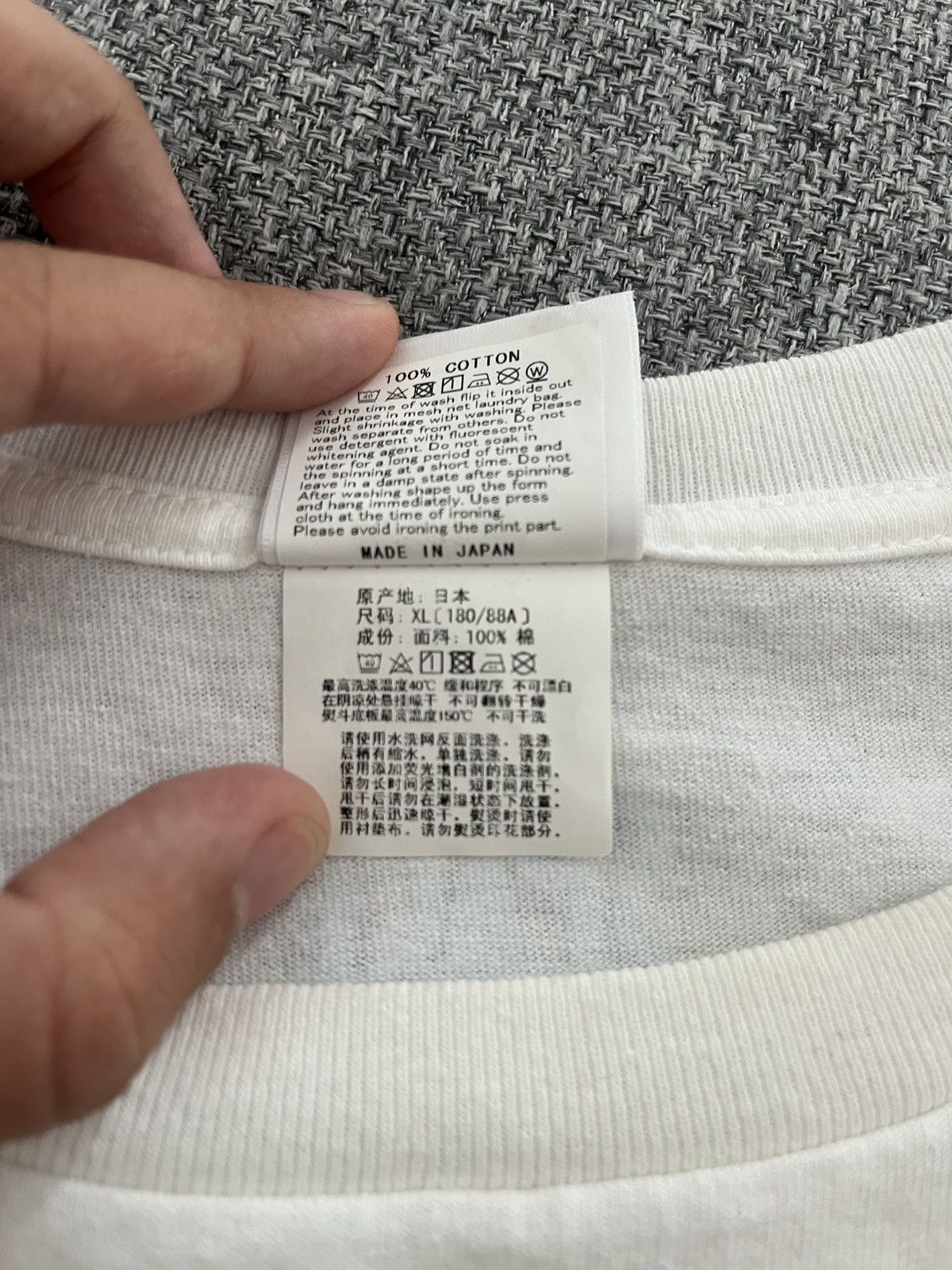 Bape Bape x Space jam White tee Size US XL / EU 56 / 4 - 13 Thumbnail