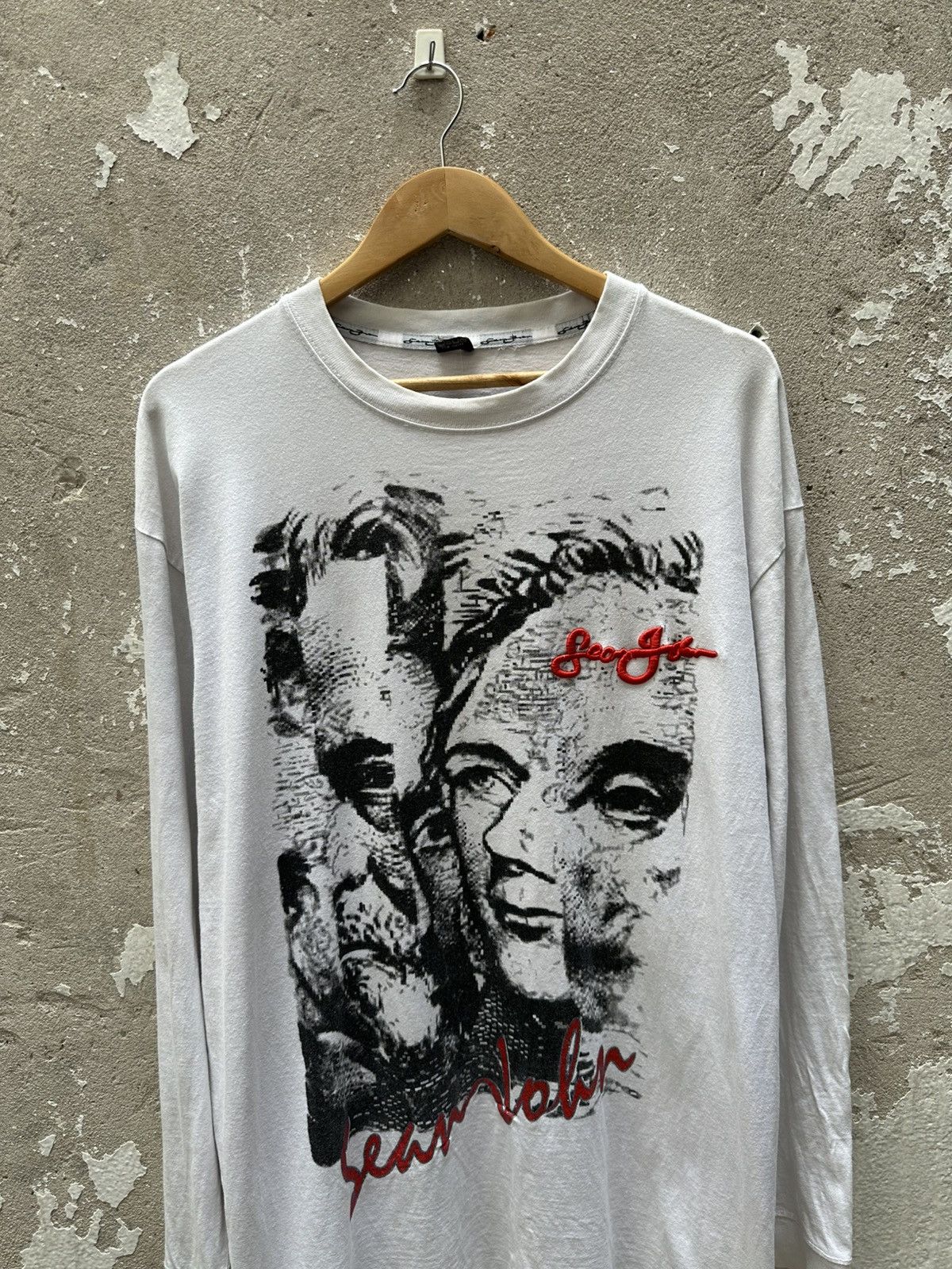 Sean John Vintage Sean John Art Embroidery Longsleeve Tees Size US XL / EU 56 / 4 - 3 Thumbnail