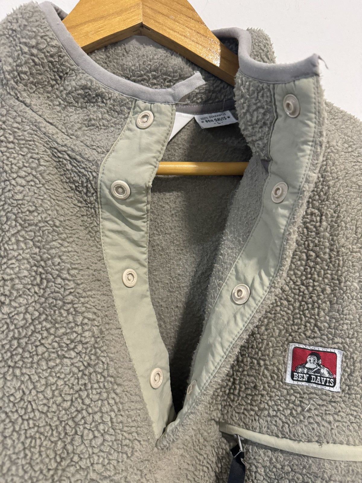 Ben Davis Vintage Ben Davis Sherpa Fleece Size US L / EU 52-54 / 3 - 9 Thumbnail