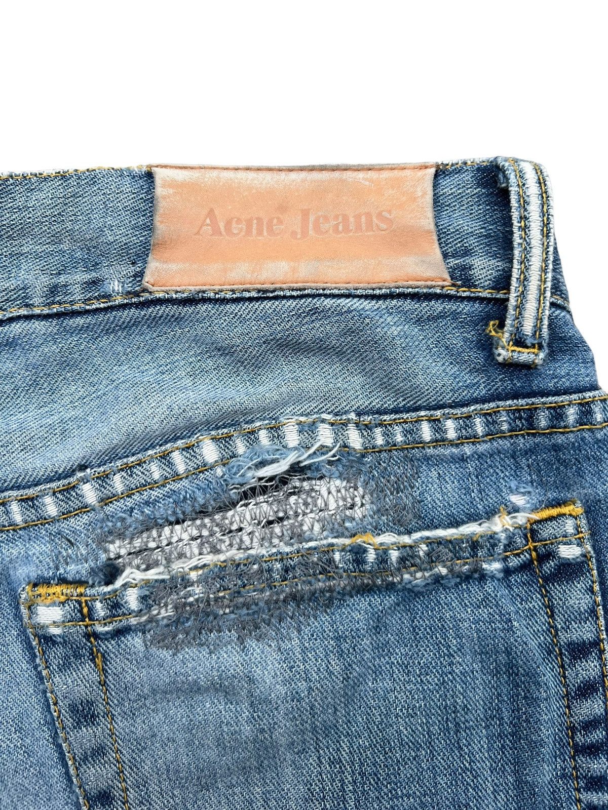 Acne Studios Vintage Acne Studios Distressed Denim Jeans 31x30.5 Size US 31 - 12 Thumbnail
