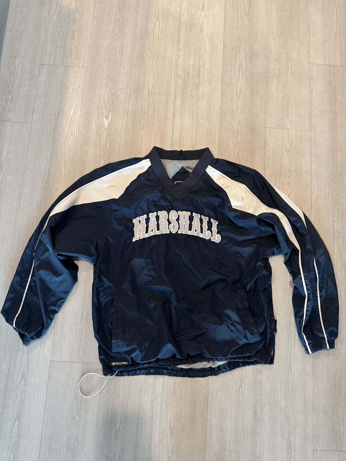 Holloway × Vintage Navy Quarter Zip Windbreaker Size US M / EU 48-50 / 2 - 1 Thumbnail