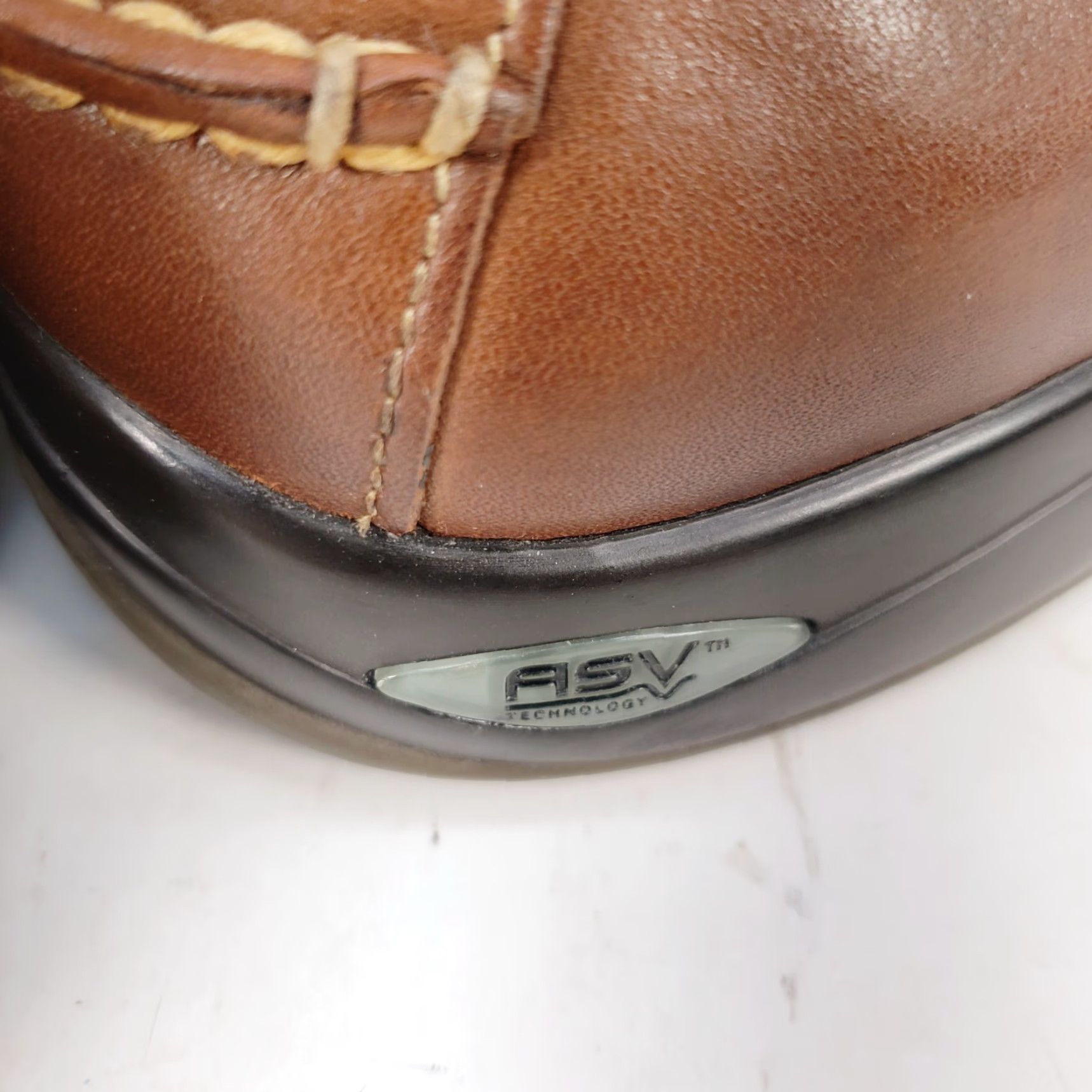 Sperry Sperry Top-Sider Gold Cup Brown Leather Slip On Loafer Size 11M Mens Navy Going Out Casual Marine Vintage No Size US L / EU 52-54 / 3 - 6 Thumbnail