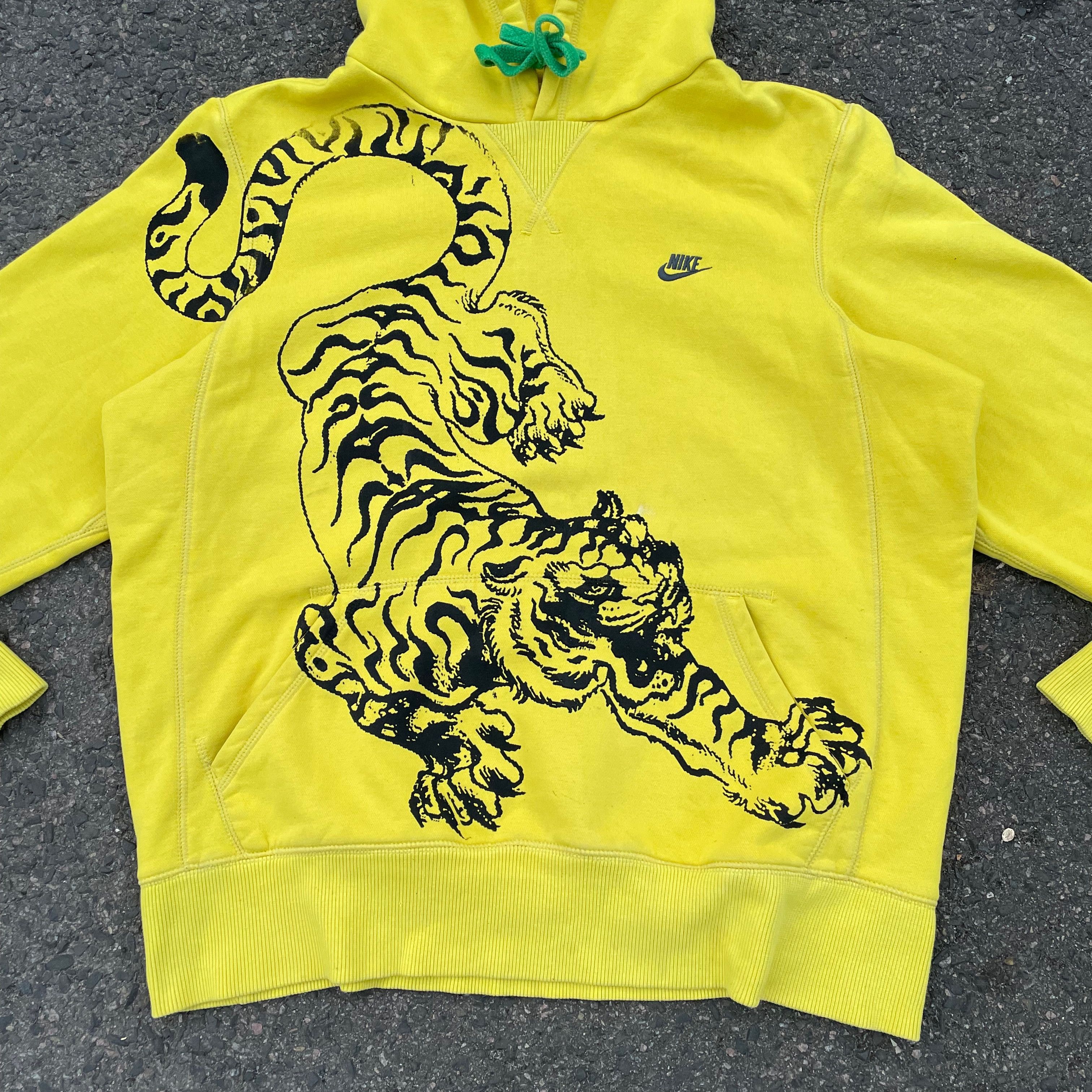 Nike Custom Nike Tiger Hoodie Reworked 1Of1 Grunge Y2K Size US L / EU 52-54 / 3 - 4 Thumbnail