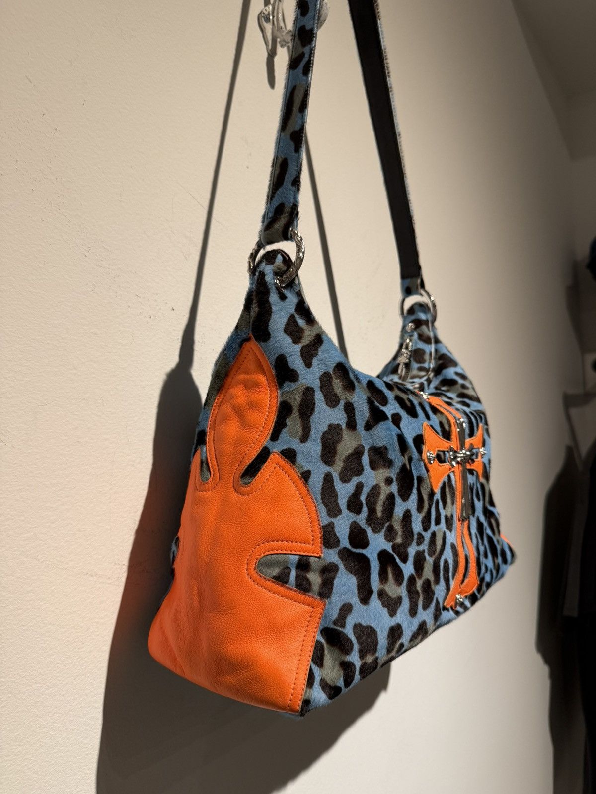 Chrome Hearts Chrome Hearts Blue Cheetah Lion Bag Size ONE SIZE - 5 Thumbnail