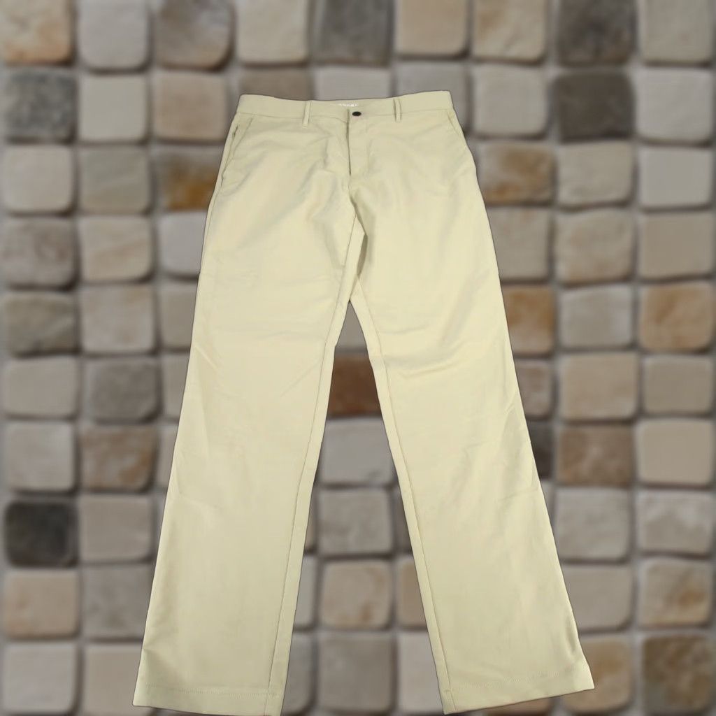 Banana Republic Banana Republic Pants Mens 34 Beige Lightweight 34X33 Polyester Tapered Size US 34 / EU 50 - 1 Thumbnail