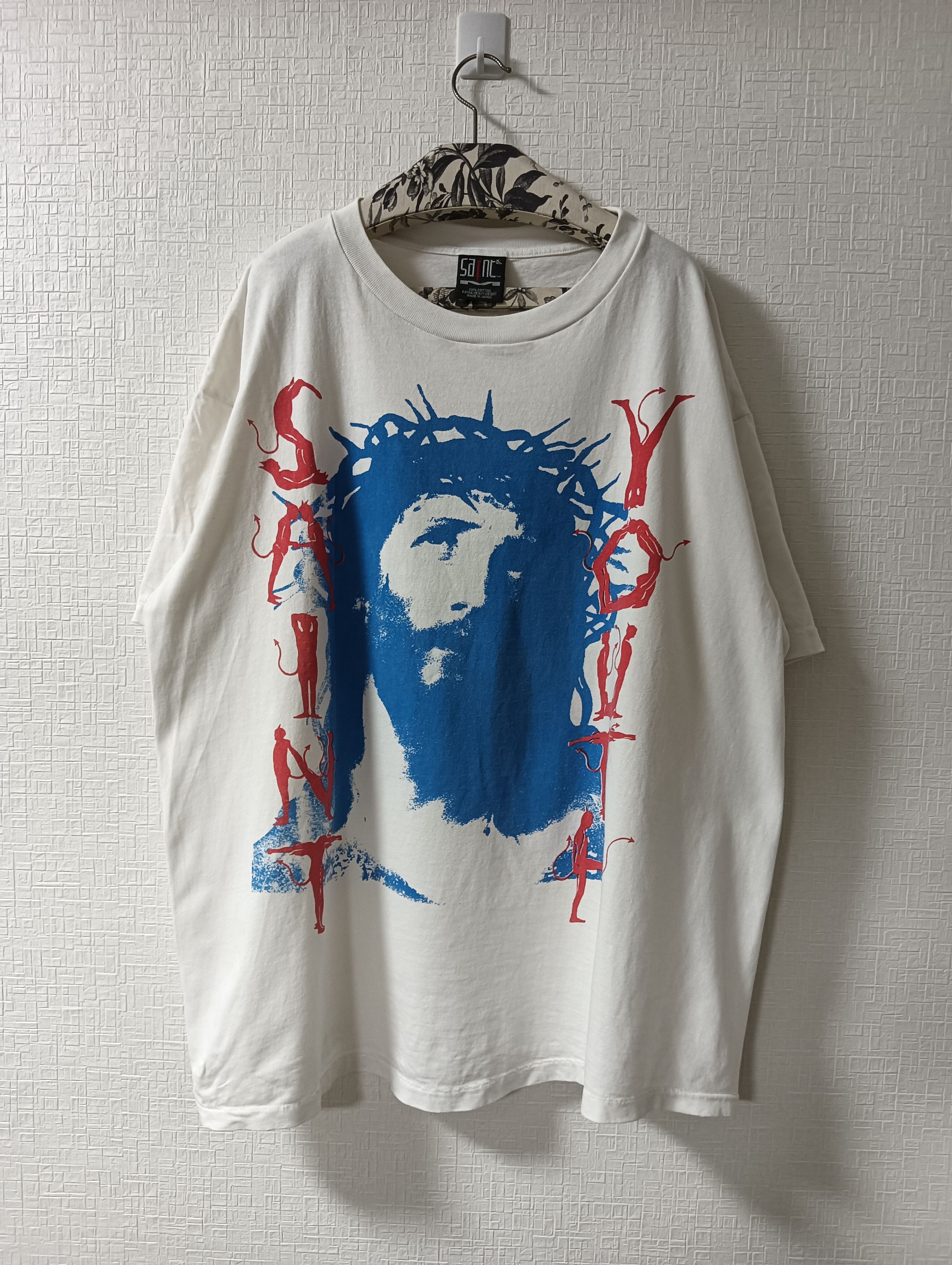 SAINT Mxxxxxx]SS TEE/JESUS/BLACK(SM-S23-0000-012) – R&Co.