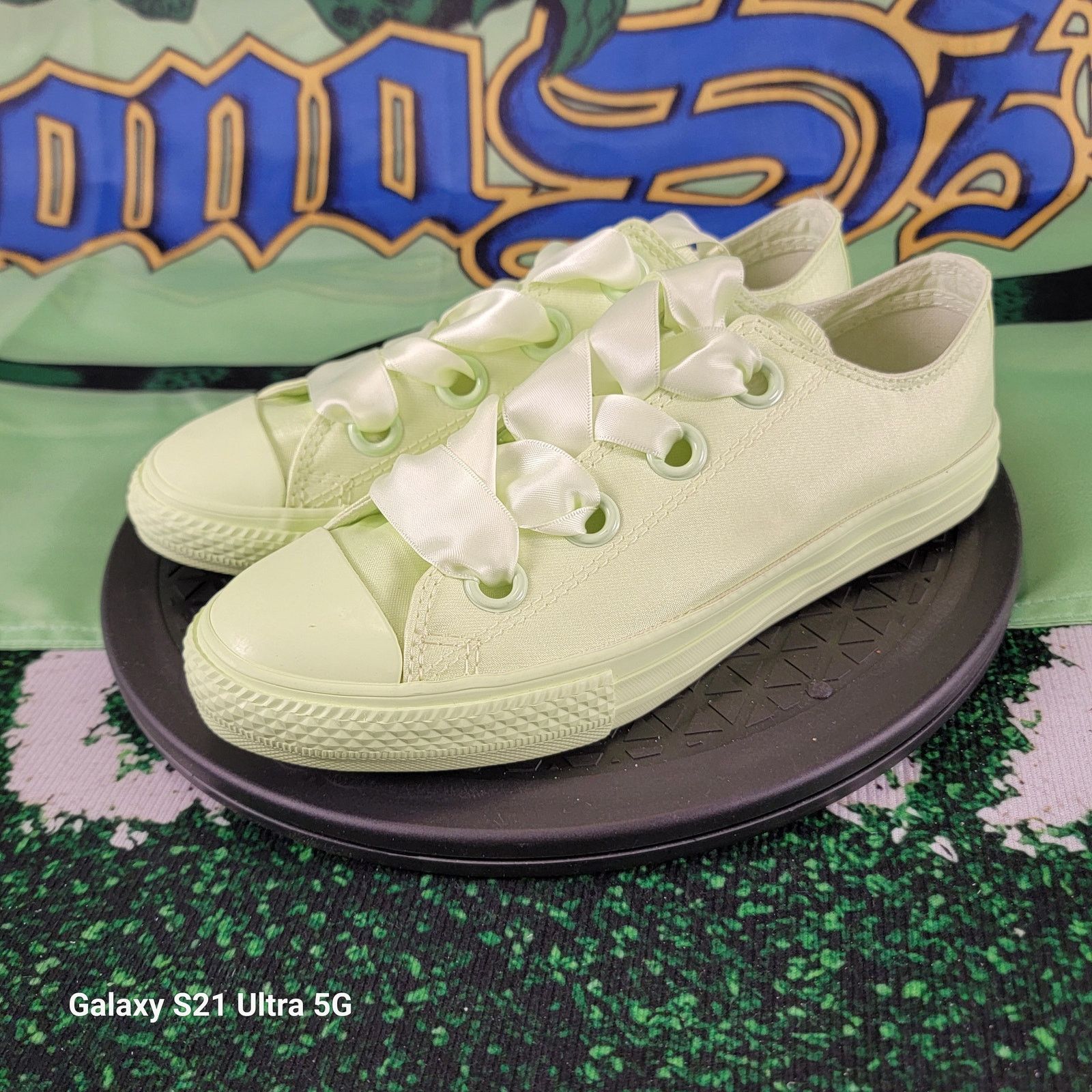 Converse Converse Chuck Taylor All StarLow Tinker Bell 661876C Sz JR4 Size US 5.5 / IT 35.5 - 1 Thumbnail